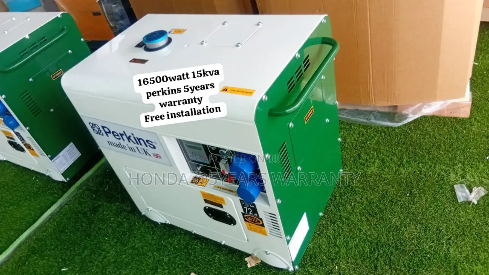 Green Power Perkins 10kva Generator 16500watt Silent 15kva