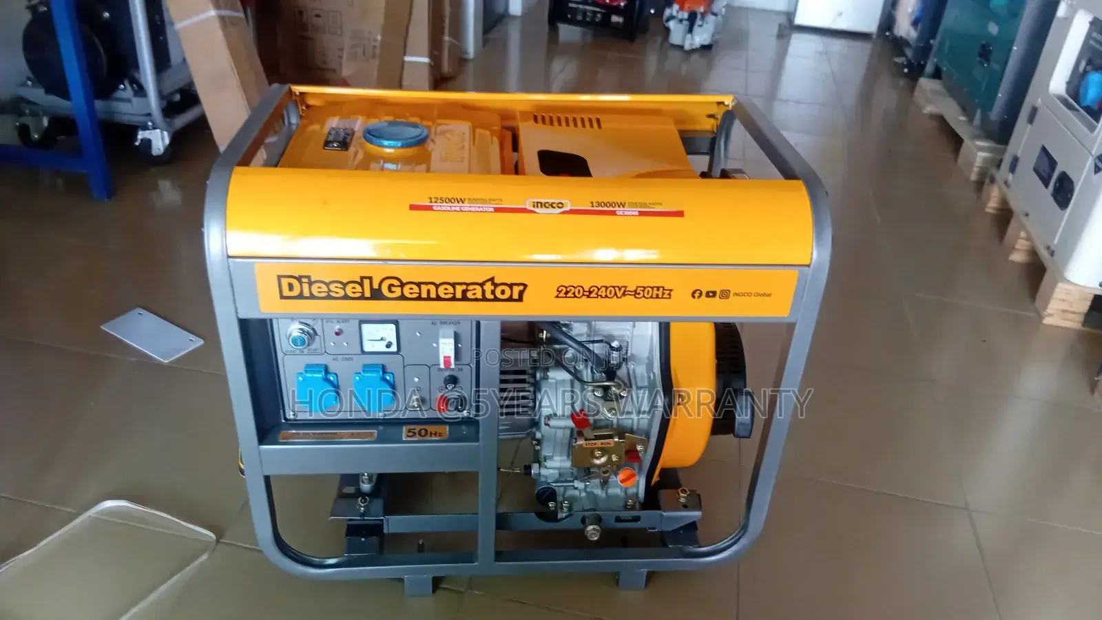 Power Up Your Home With Ingco 10kva 13000watt Diesel 10kva