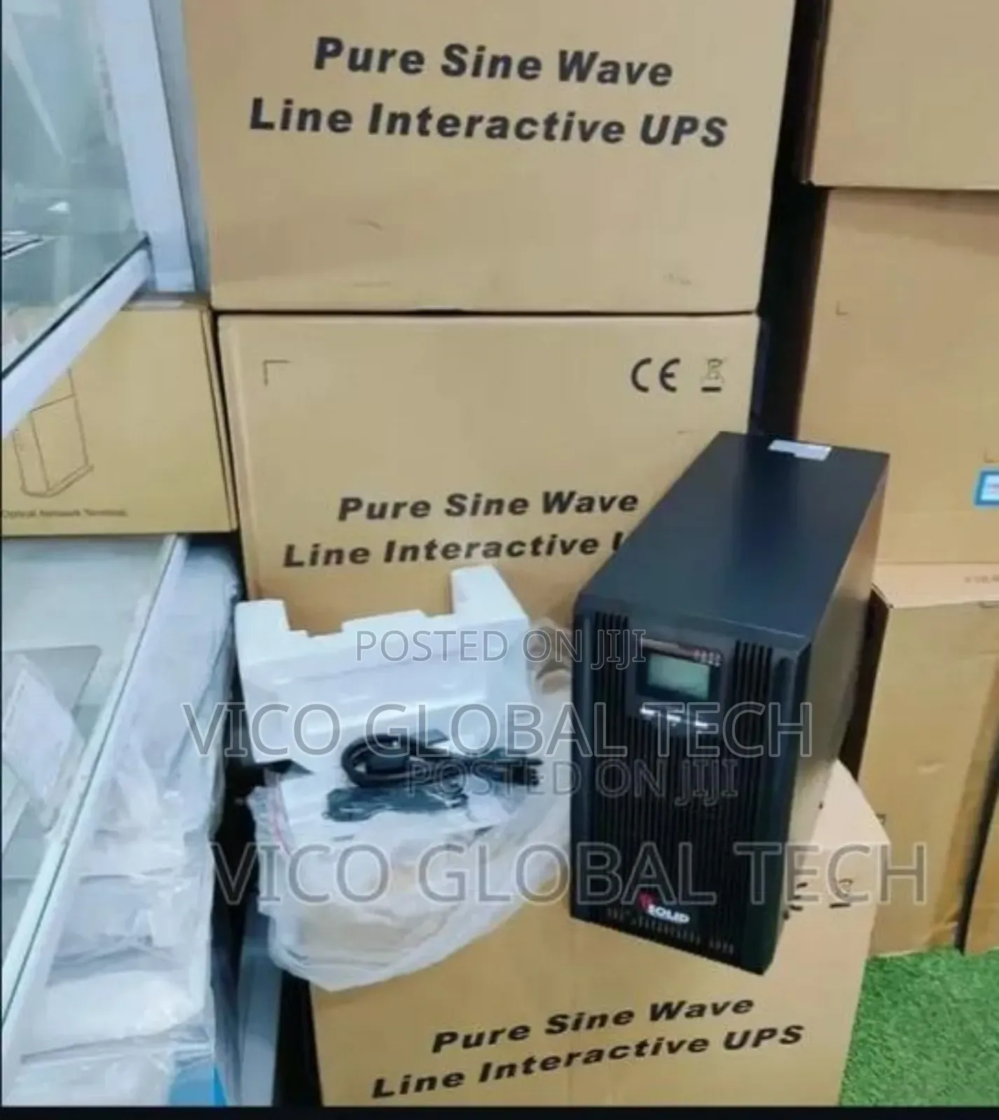 Solid 3kva (3000va) Pure Sine Wave Line Interactive Ups Avr