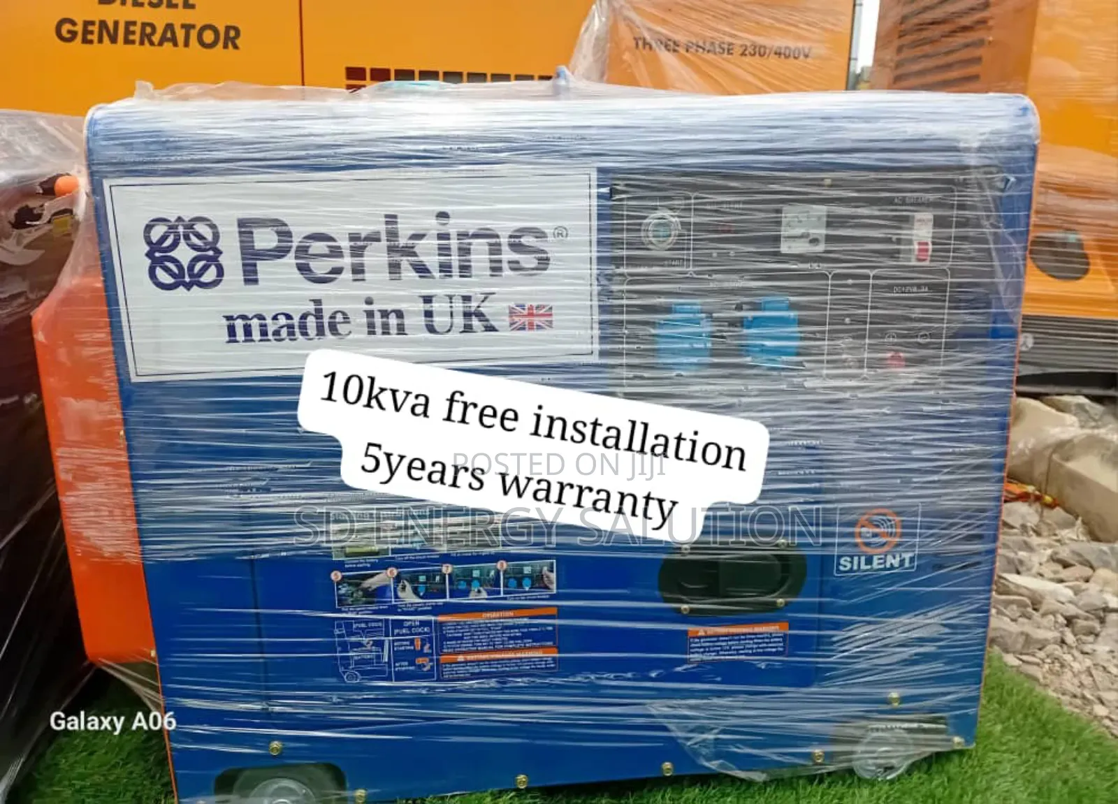 Engineering Energy Evolution Perkins 10kva Diesel 13000watts