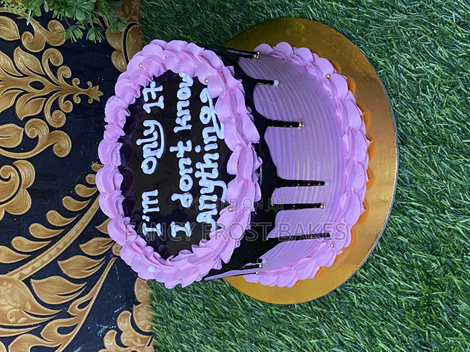 Pink Birthday Cake