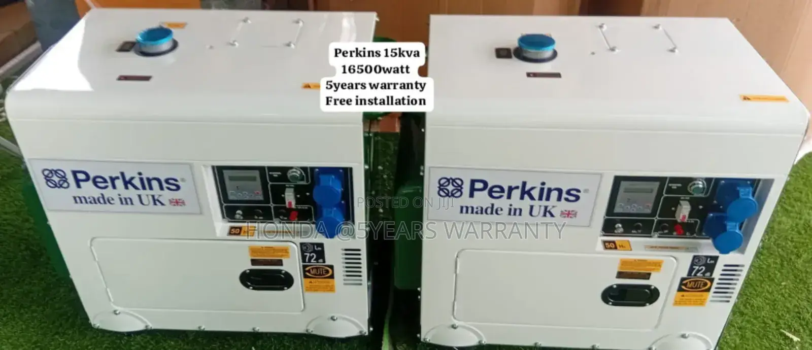 Powerful and Strong Perkins 15kva 16500watt Autoswitch 15kva