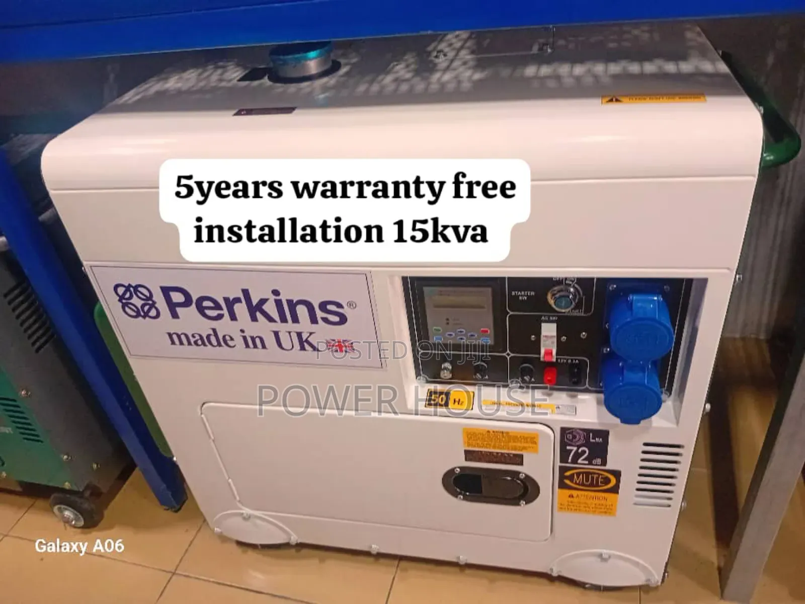 Beacons Noble Power 10kva 13000watts Diesel Perkins Generato