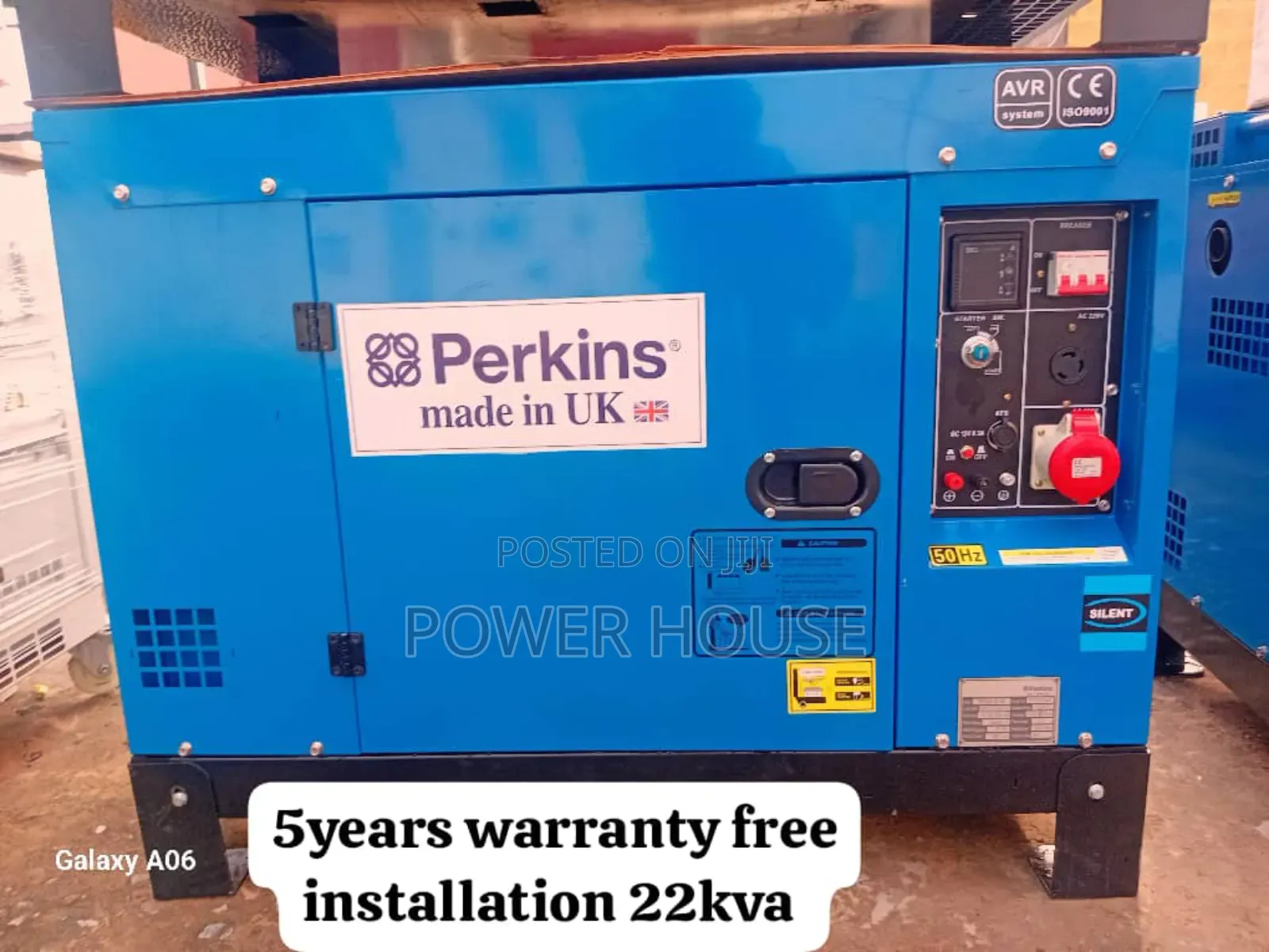 Beacon Zenith Lumina 22kva Perkins Diesel Generator 22kva