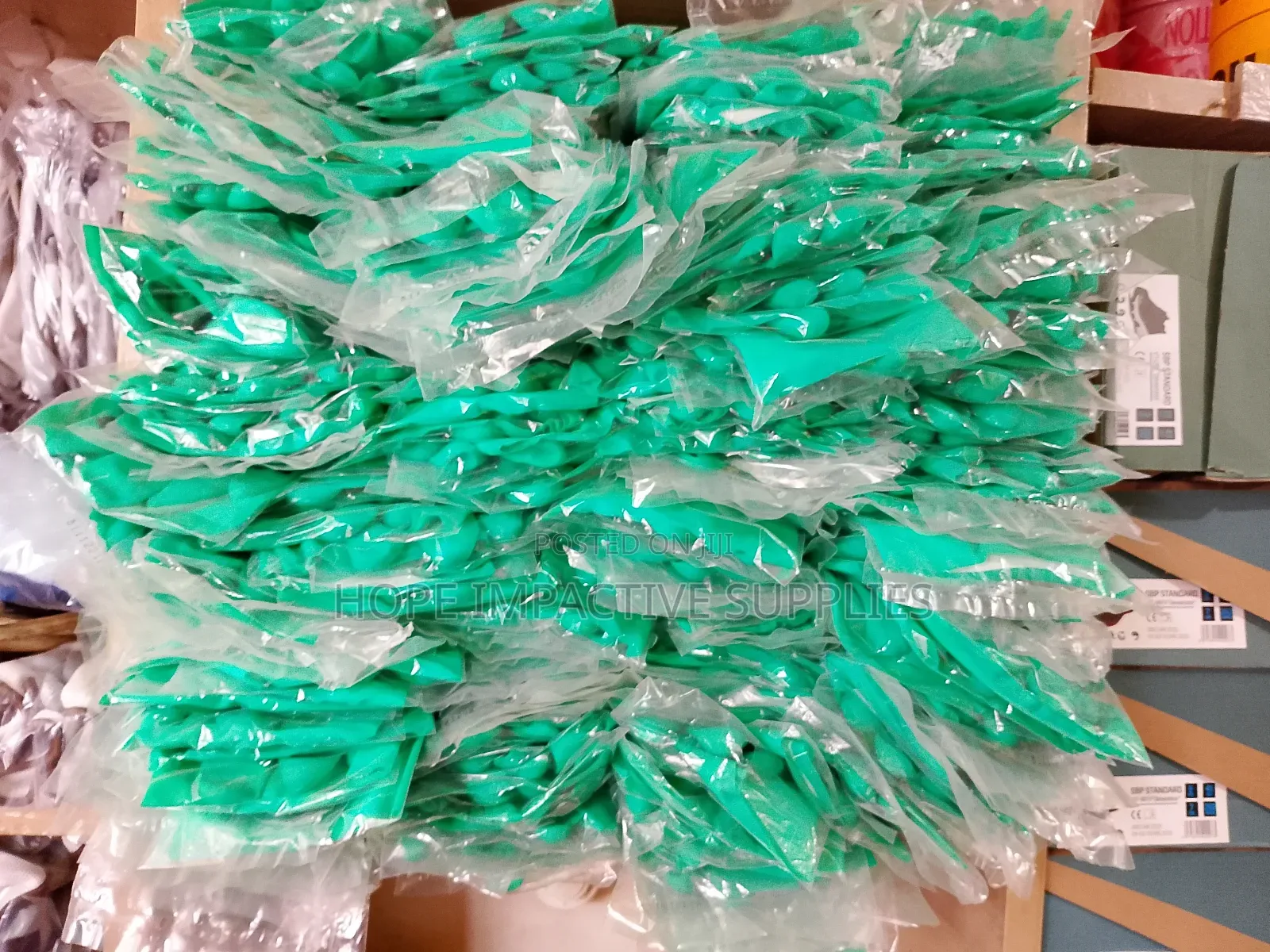 Chemical Nitrile Gloves.