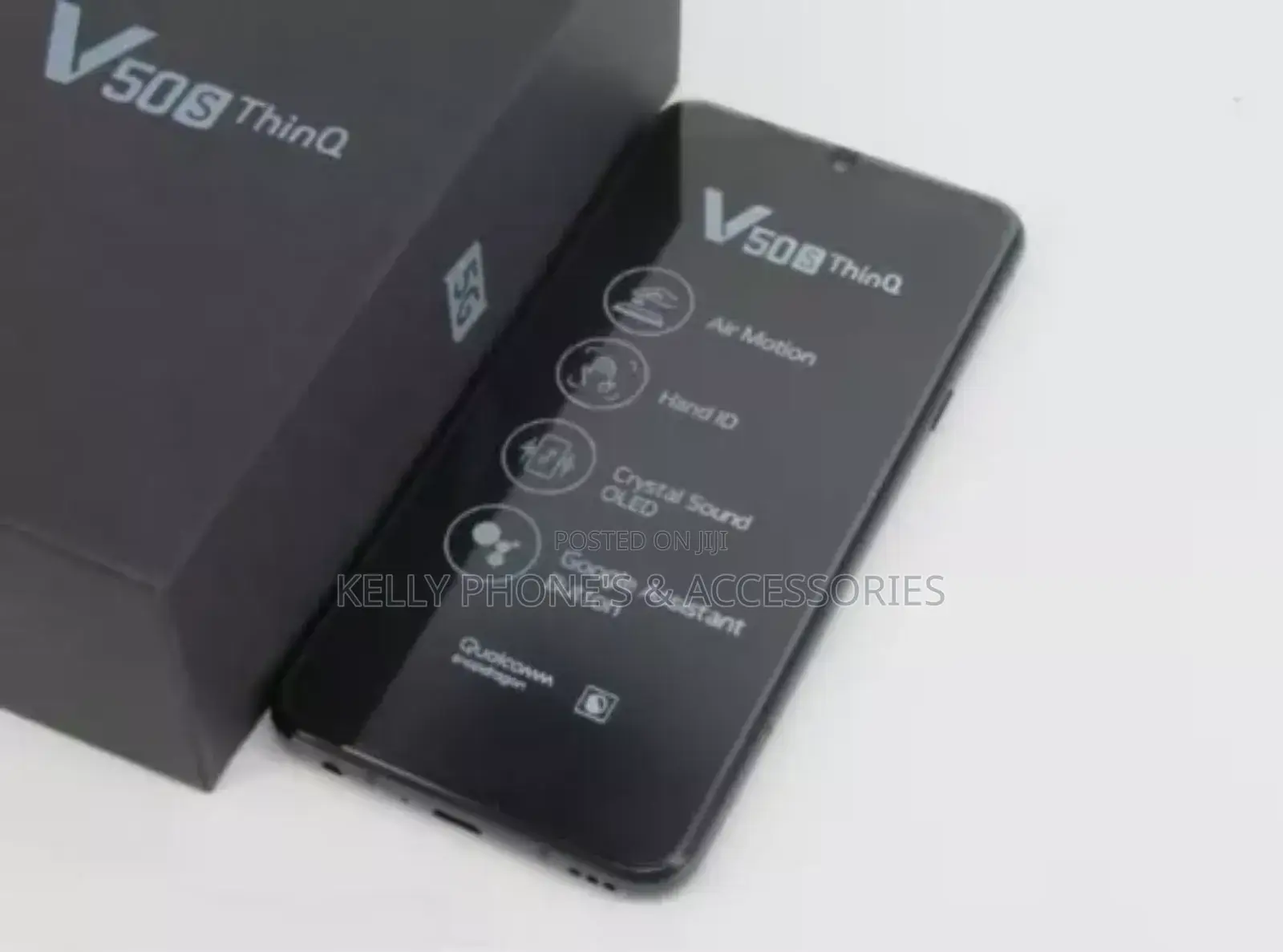 New LG V50S ThinQ 256 GB Black