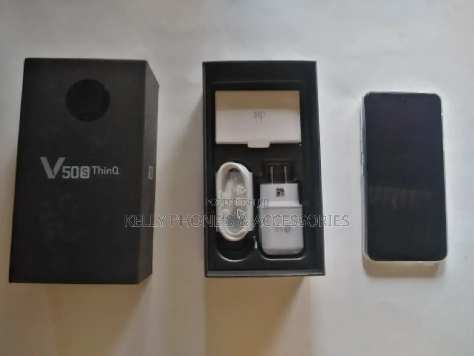New LG V50S ThinQ 256 GB Black