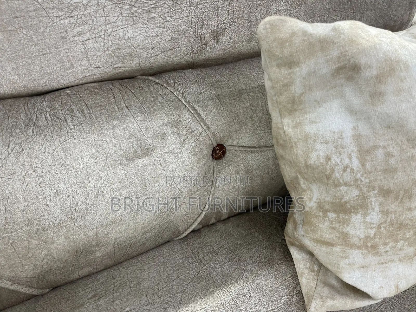 2 In1 Sofa With Pillows Going for a Cool Rate