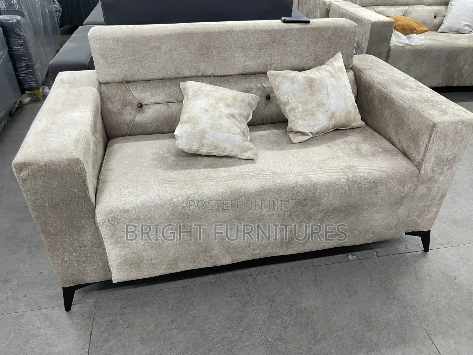 2 In1 Sofa With Pillows Going for a Cool Rate
