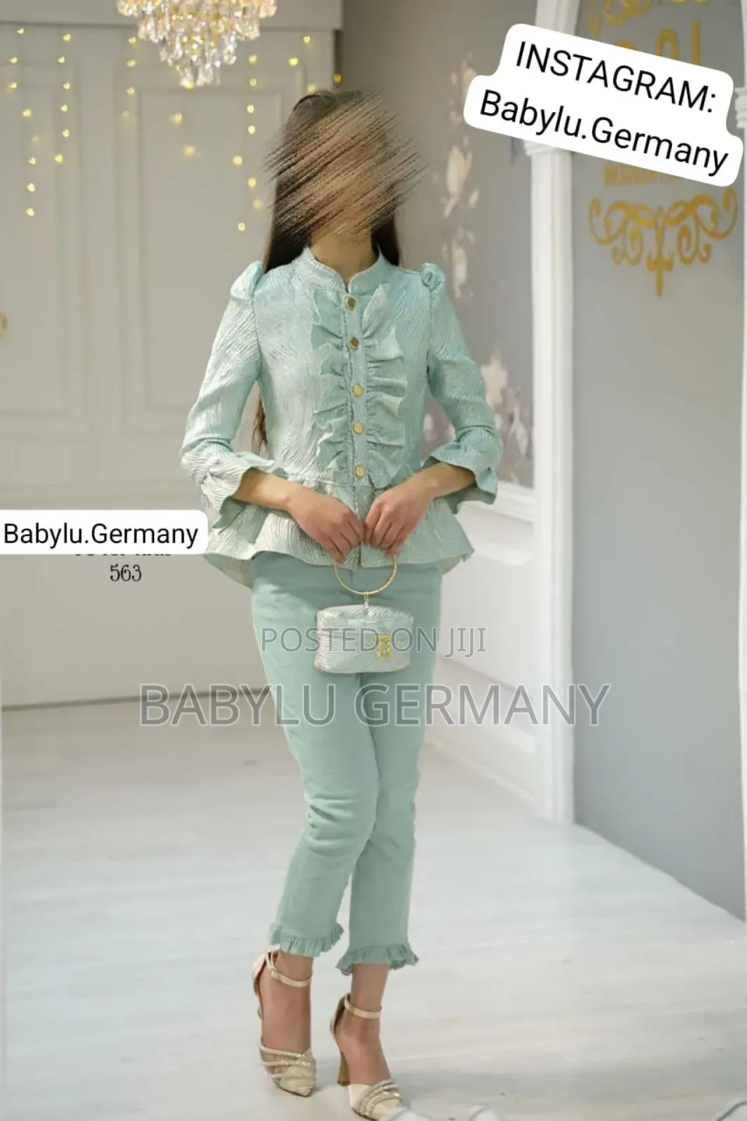Complete Blue Girl Suit