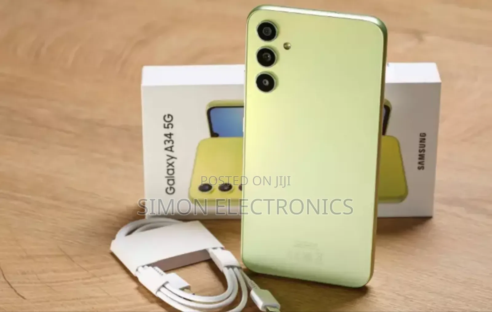 New Samsung Galaxy A34 5G 128 GB Yellow