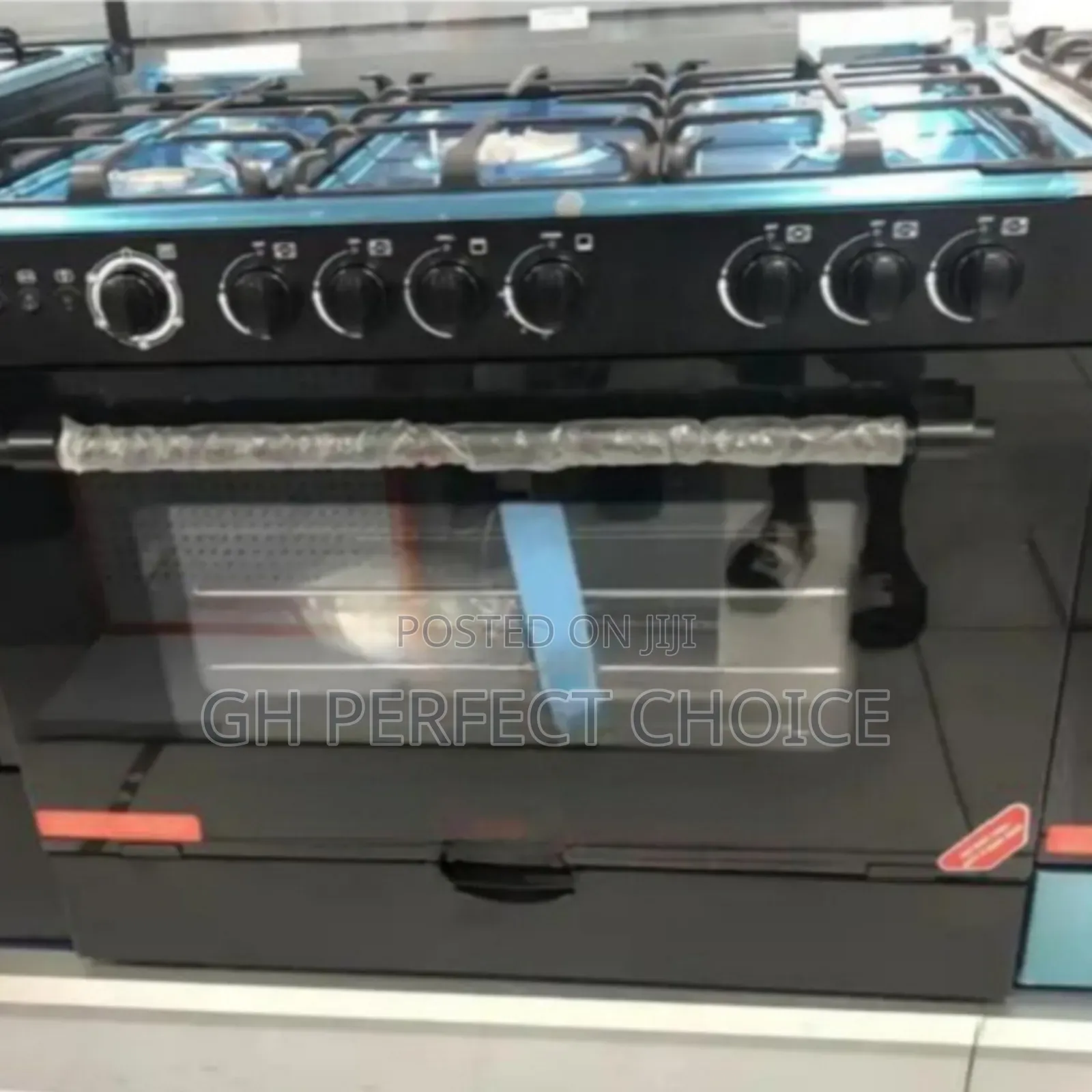 Nasco Large Gas Cooker (90*60) With 5 Burners, Oven & Grill