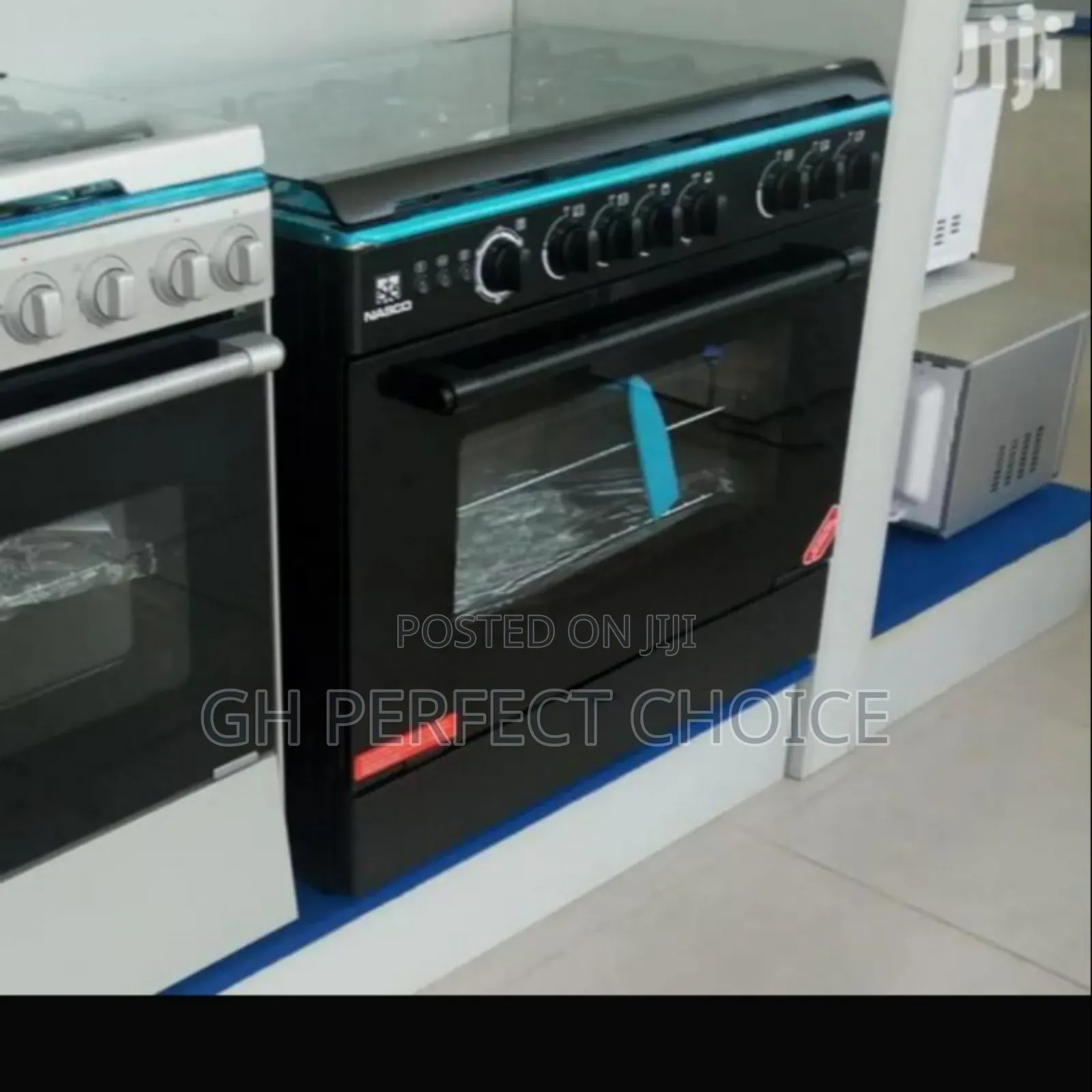 5-burner Nasco Gas Stove With Oven, Grill & 90x60 Dimensions
