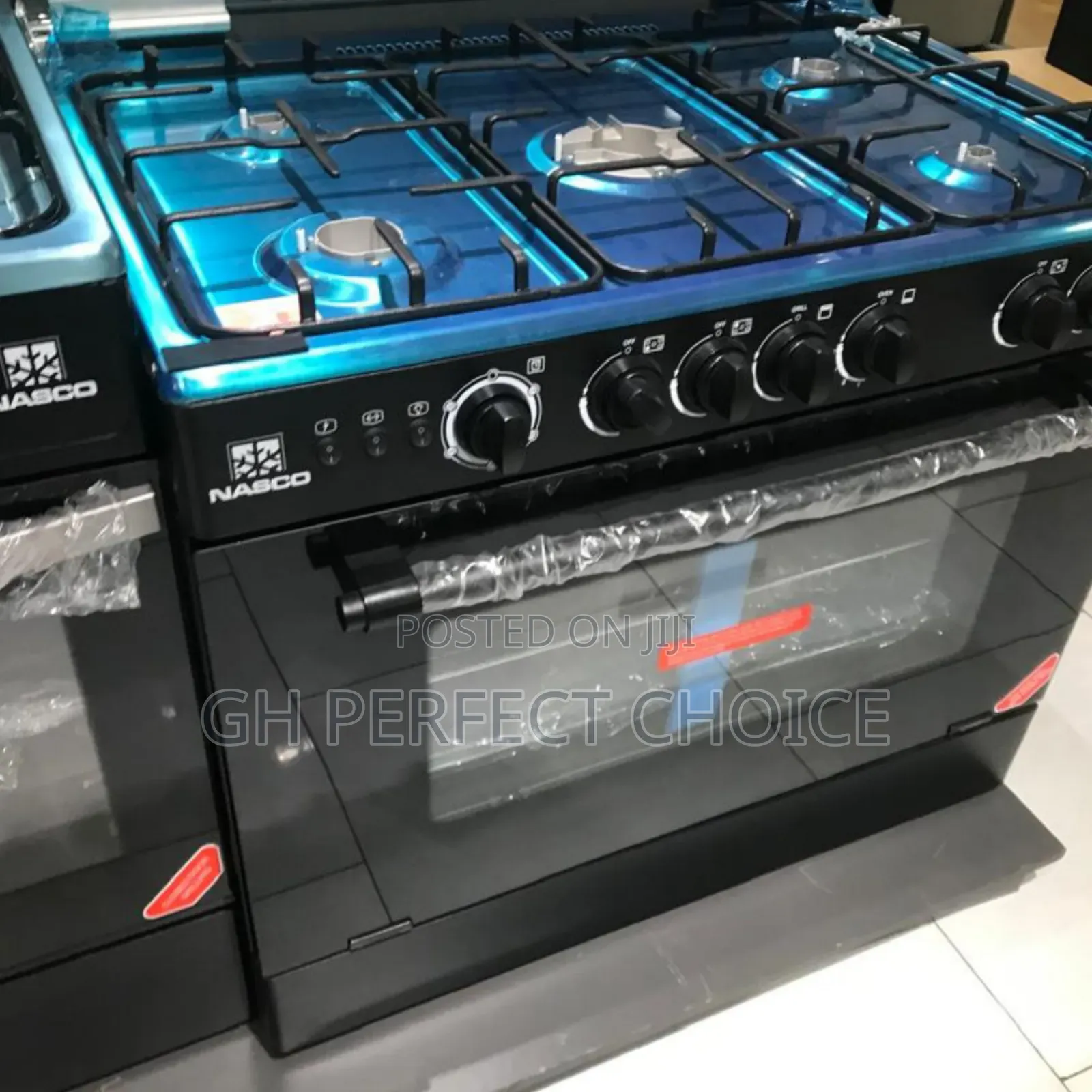 High-capacity Nasco Gas Cooker (90*60) With 5 Burners & Oven