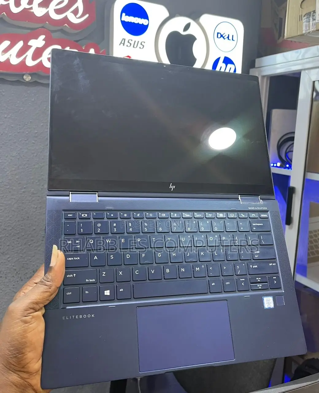 New Laptop HP Elite Dragonfly x360 8th Gen 8GB Intel Core i5 SSD 256GB