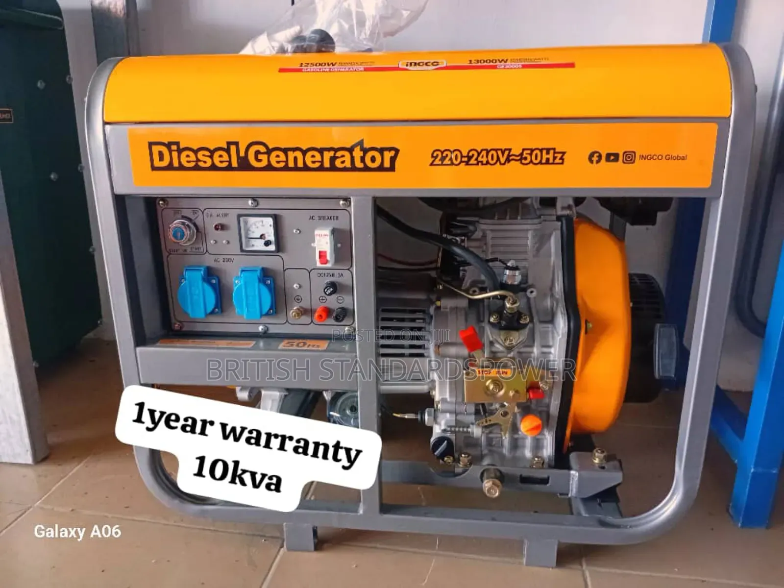 Top Pick 10kva Diesel Ingco Generator