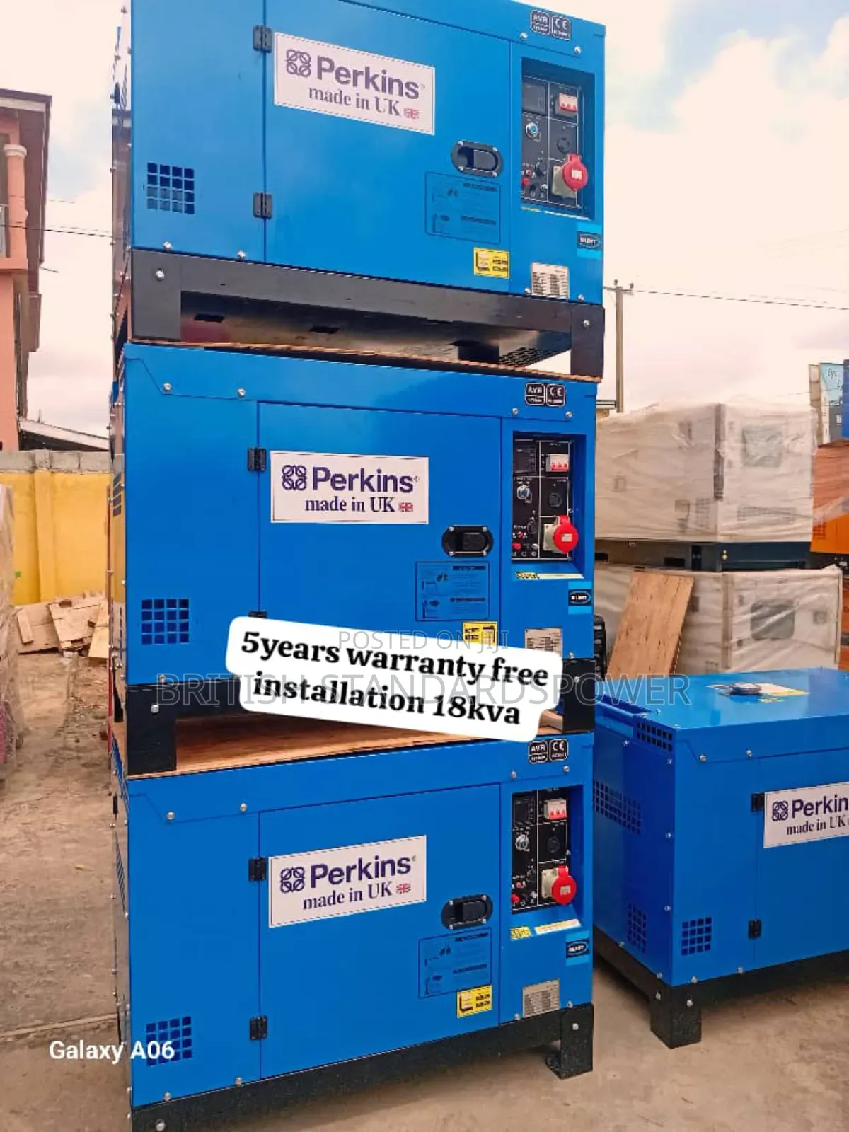 Strong Power Capacity 18kva Silent Diesel Generator