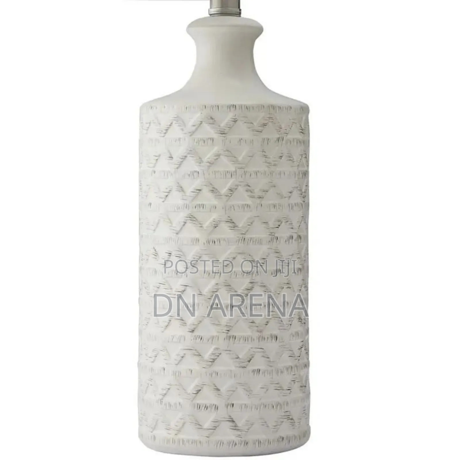 24.75" Modern Ceramic Lamp for Living Room and Bedroom
