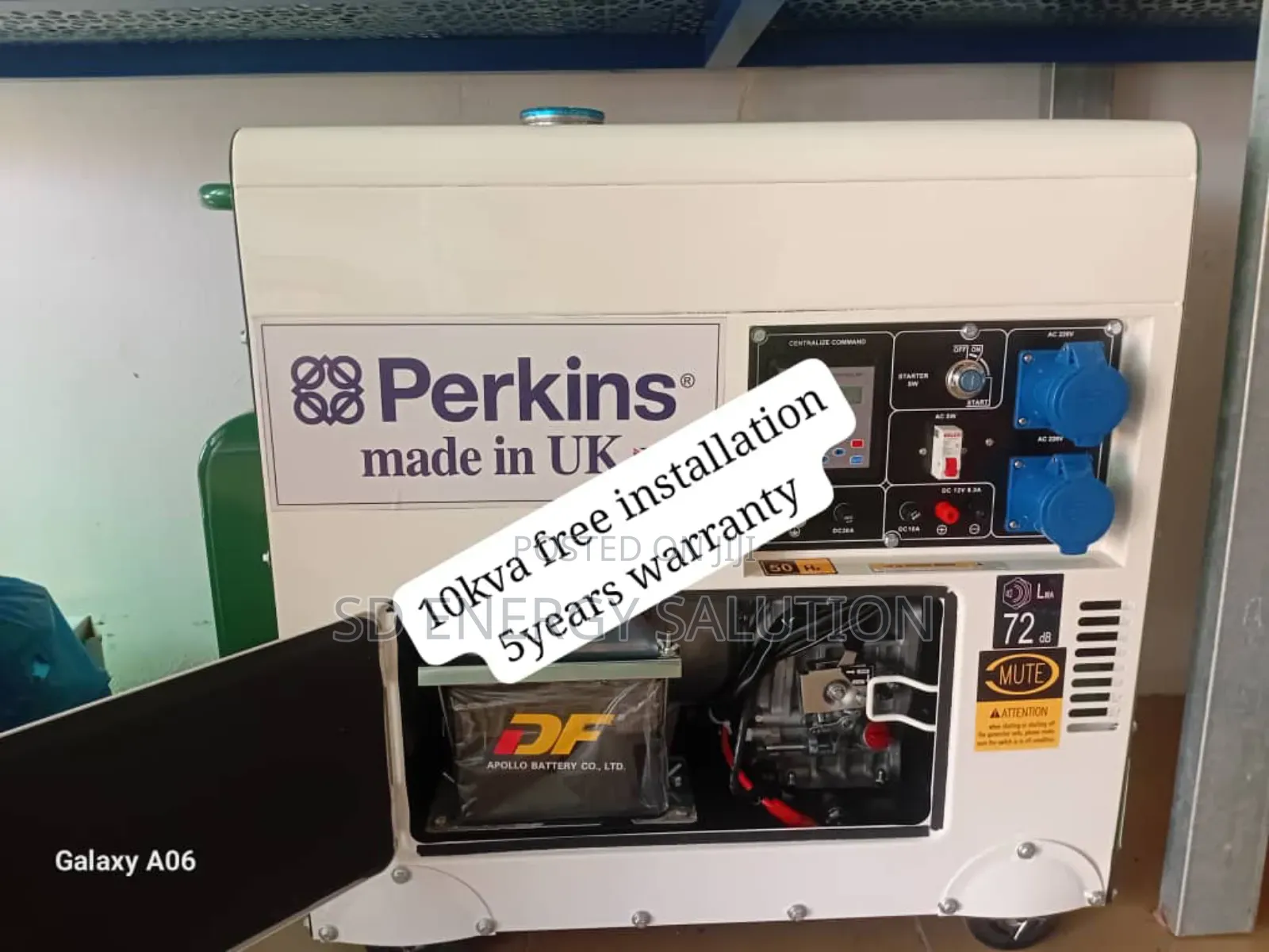 Ready When You Are Perkins 10kva Diesel 13000watts Diesel