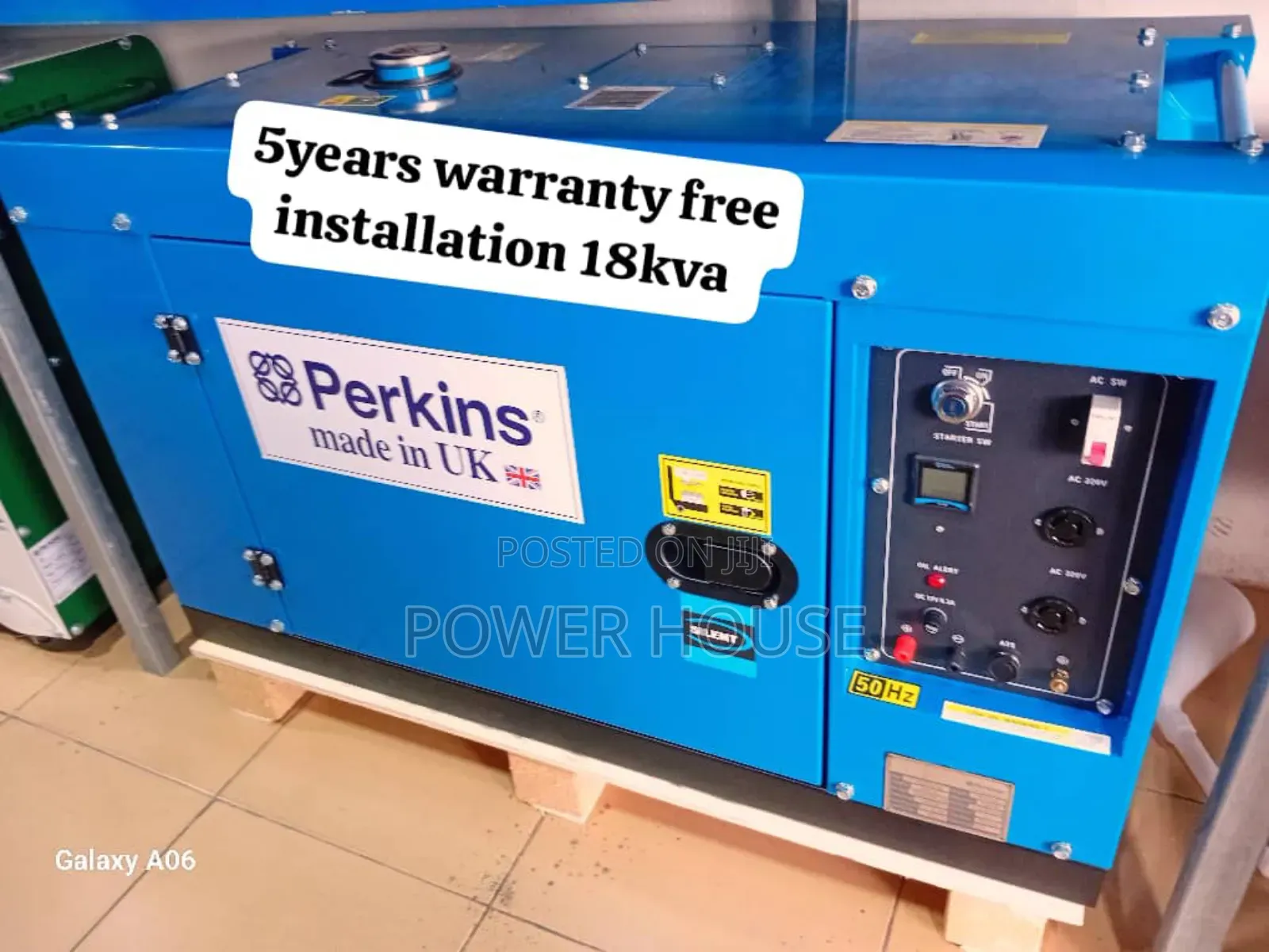 Elite Crown Prime 18kva Generator 18kva Perkins Generator