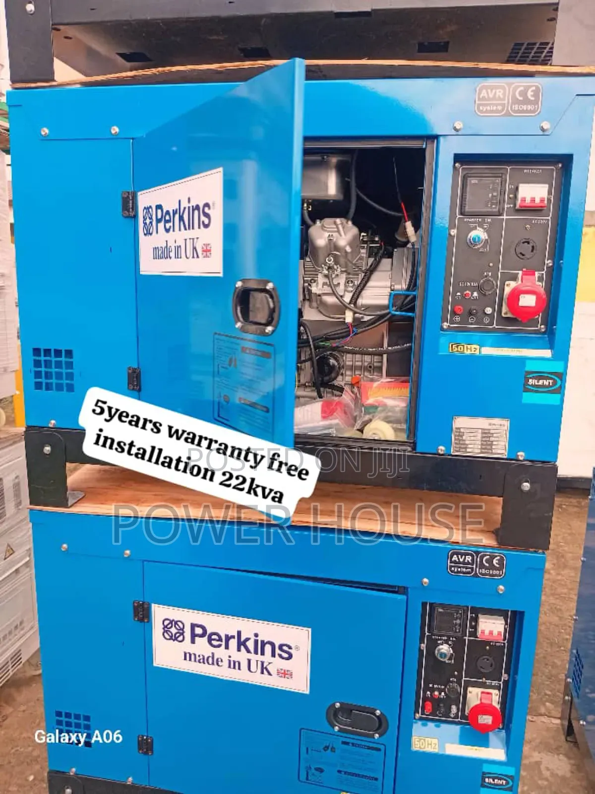 Elite Astra Base 22kva Generator Perkins Diesel 22kva