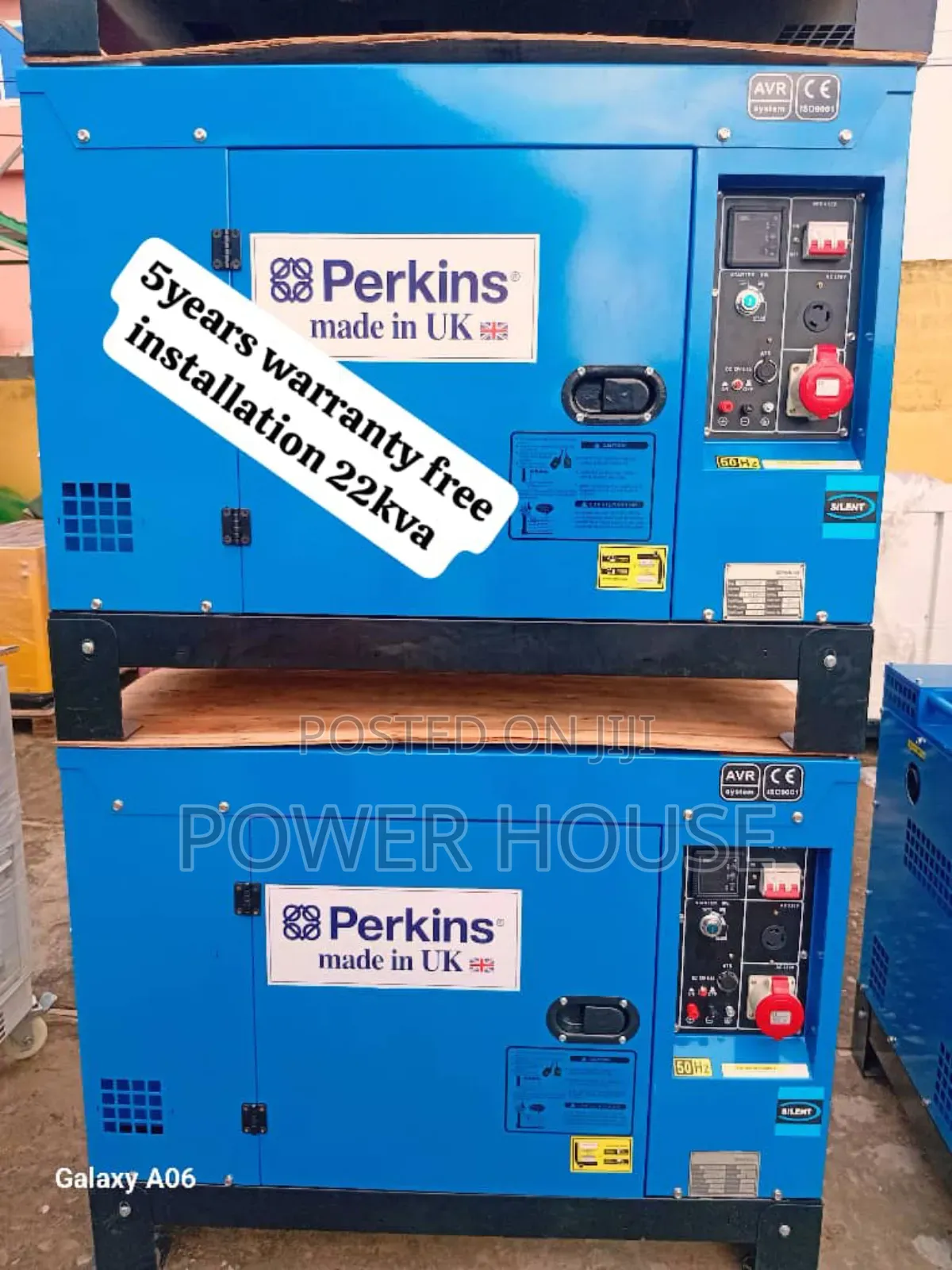 Elite Bravo Module Diesel Generator 22kva Perkins Diesel