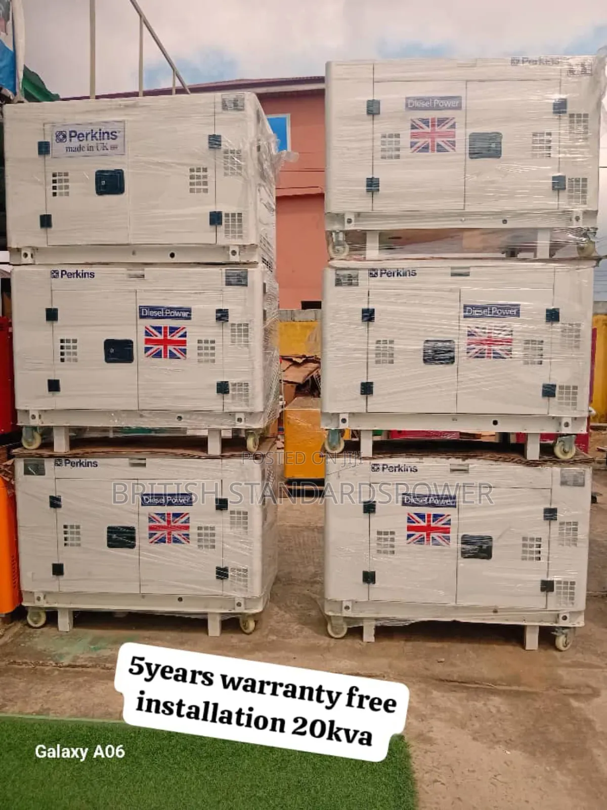 Powered Up 20kva Silent Diesel Generator Set