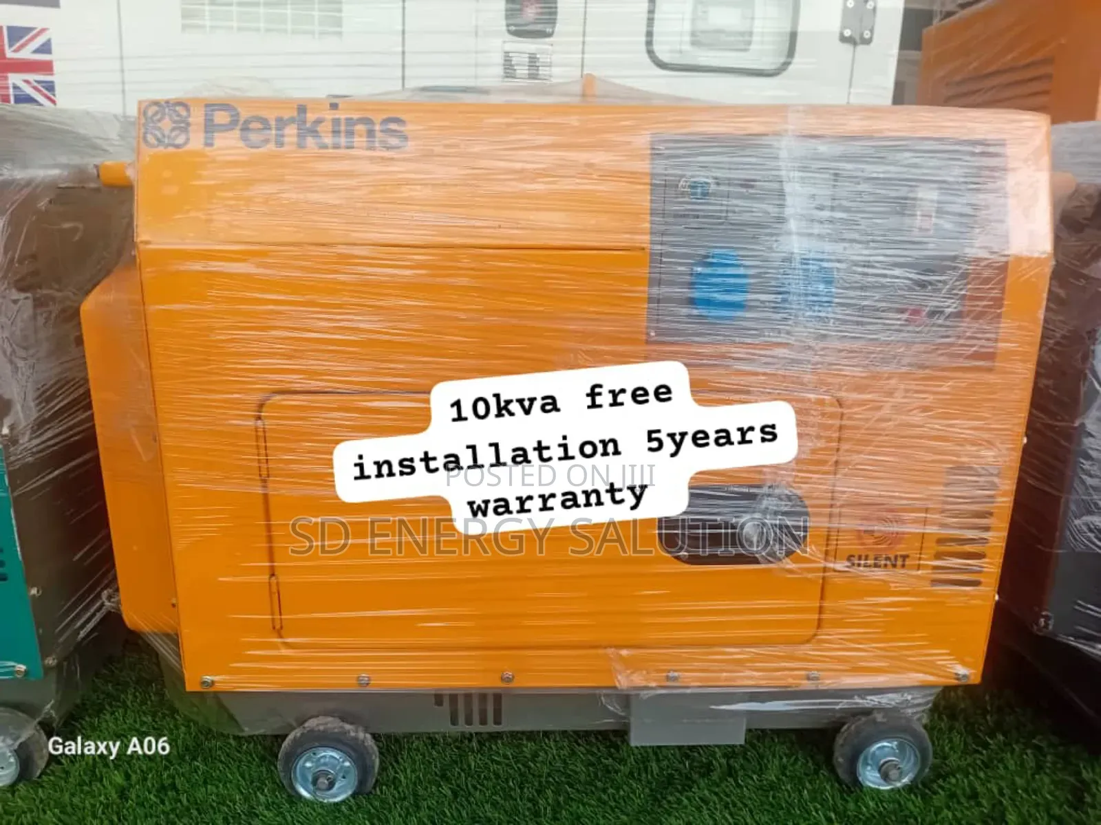 Runs Strong Last Long Perkins 10kva Diesel 13000watts Diesel