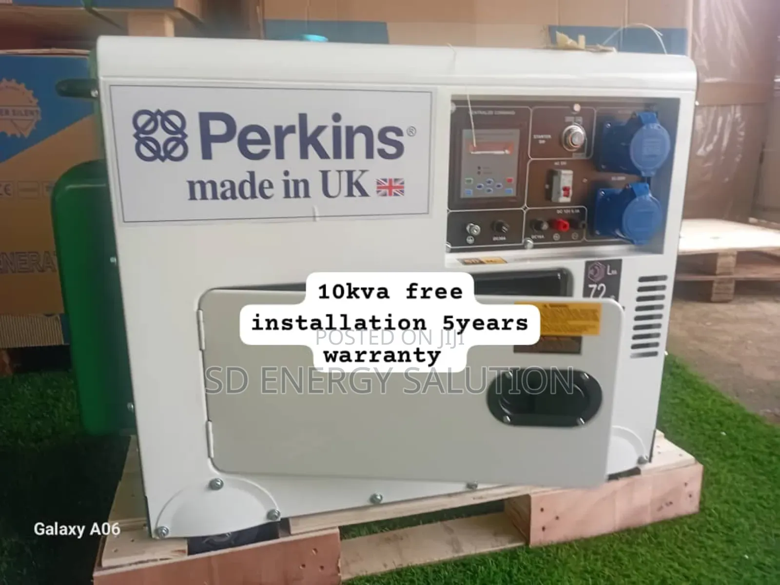 Always Ready Always on Perkins 10kva 13000wats Diesel