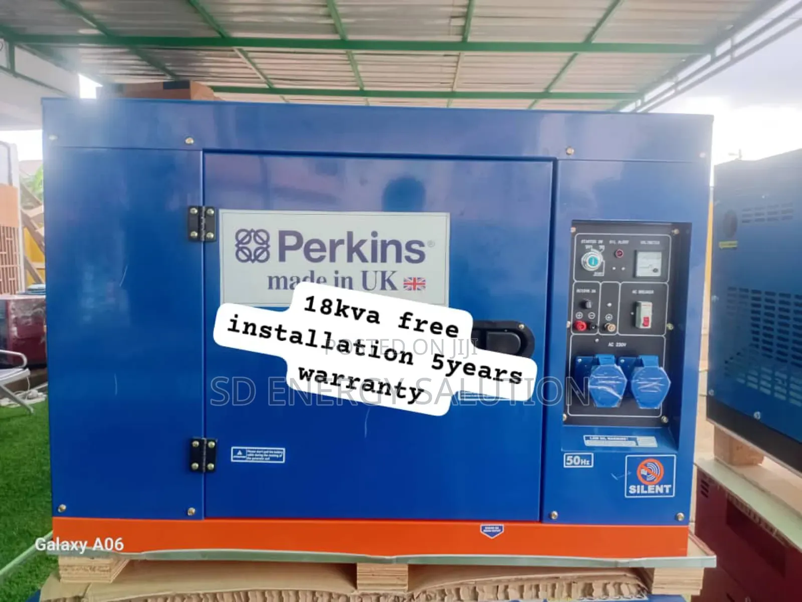 Light When It's Dark Perkins 18kva Diesel Generator 18kva