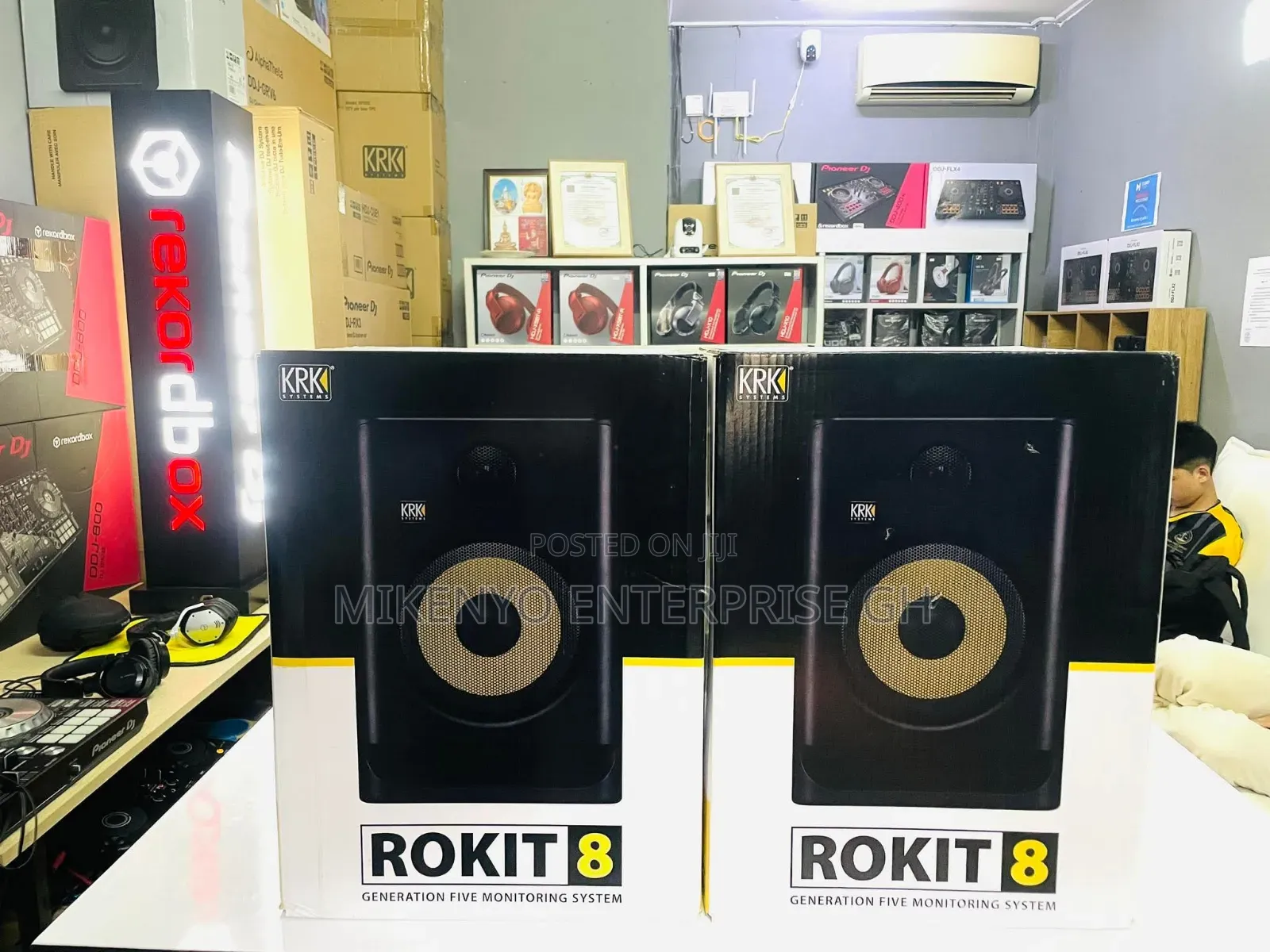 KRK Rokit 8 G5 Studio Monitors.