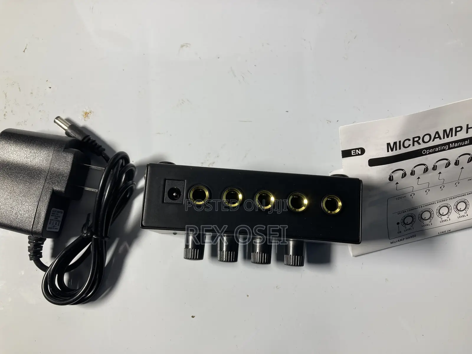 Headphone Amplifier 4channels