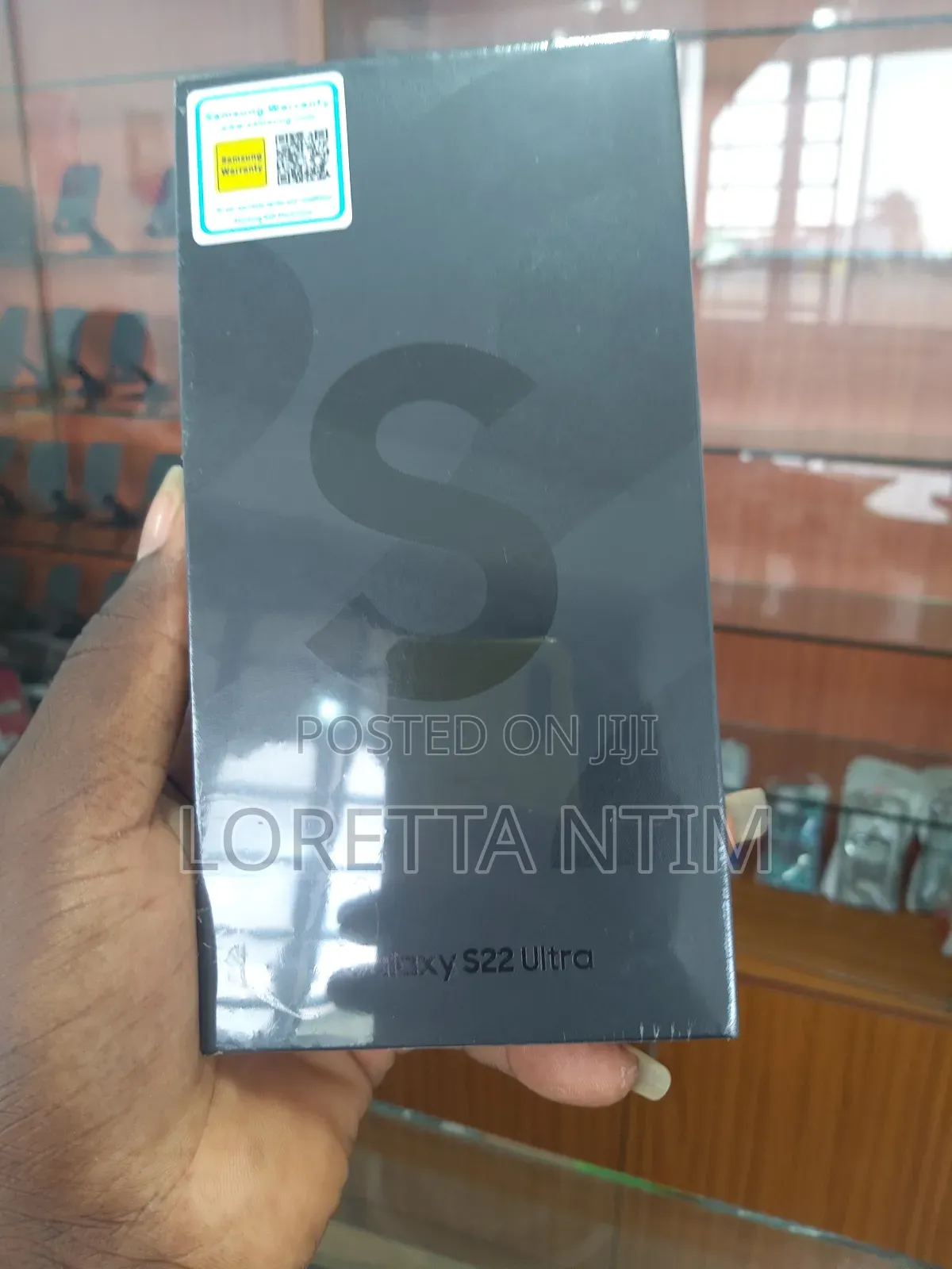 New Samsung Galaxy S22 Ultra 5G 128 GB Black