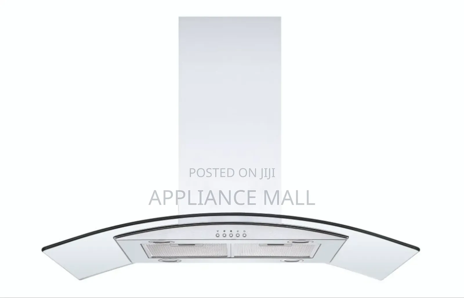 Curved Island Heat Extractor 90cm
