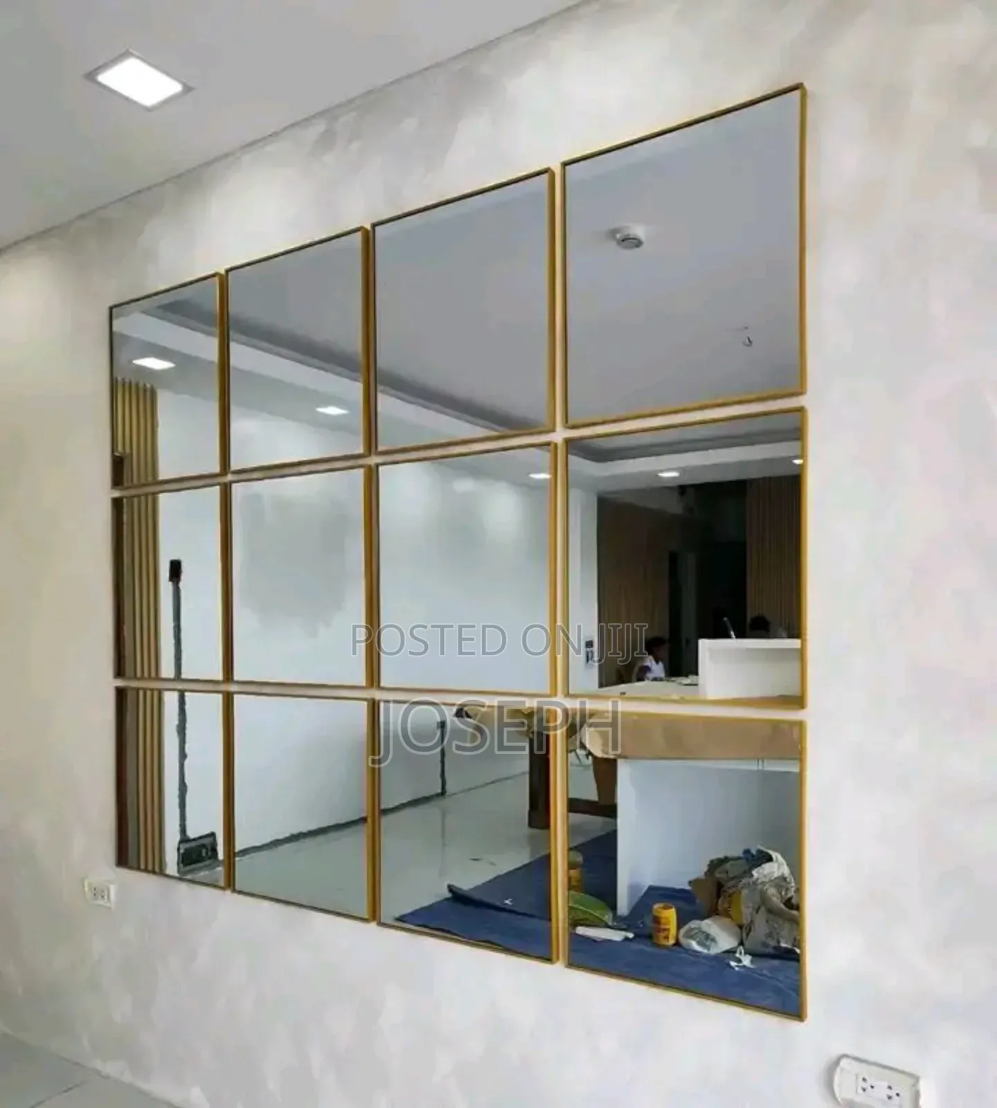 Mirror Art Design for Walls and Ceiling