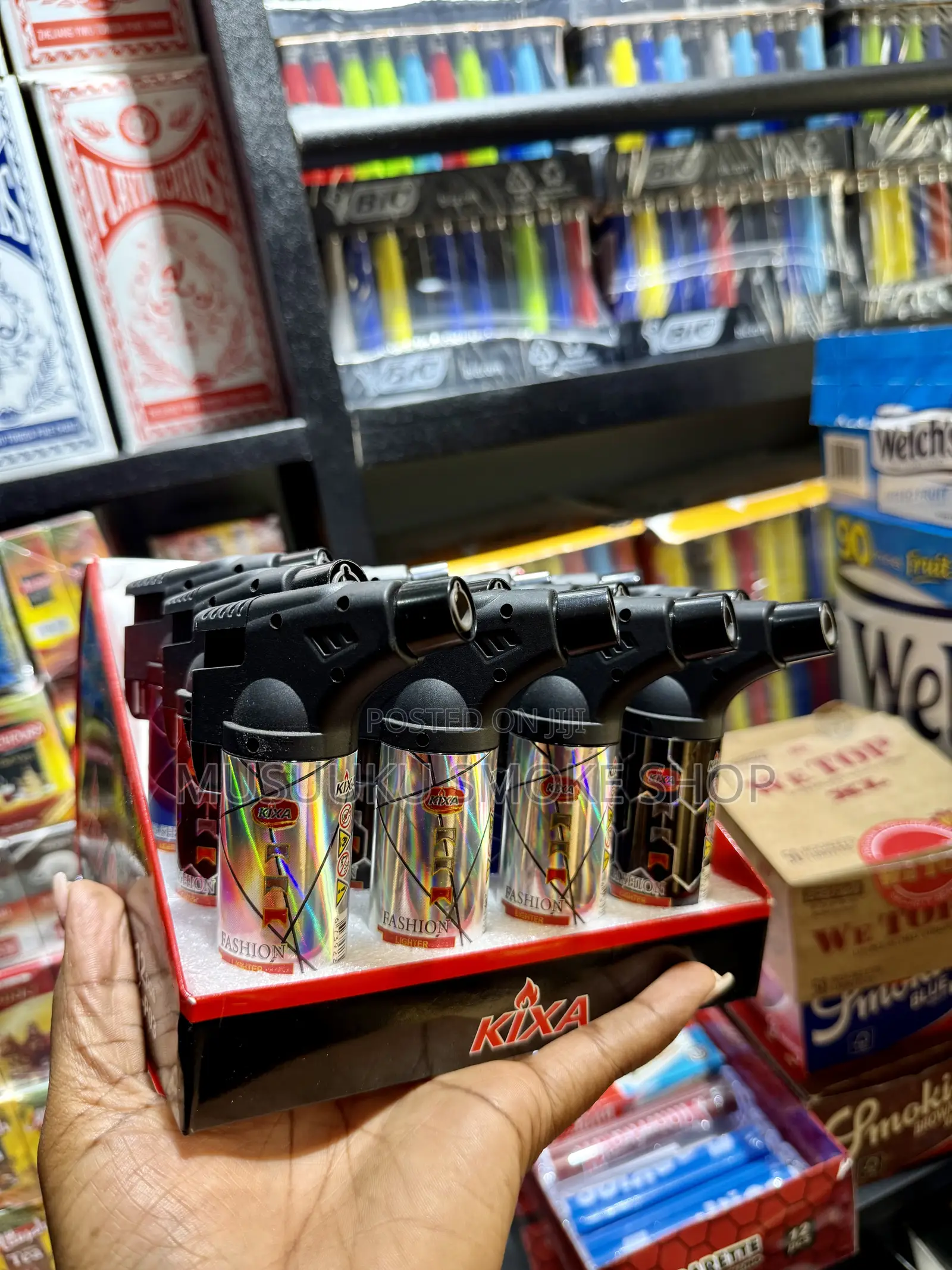 Refillable Gas Gun Lighter