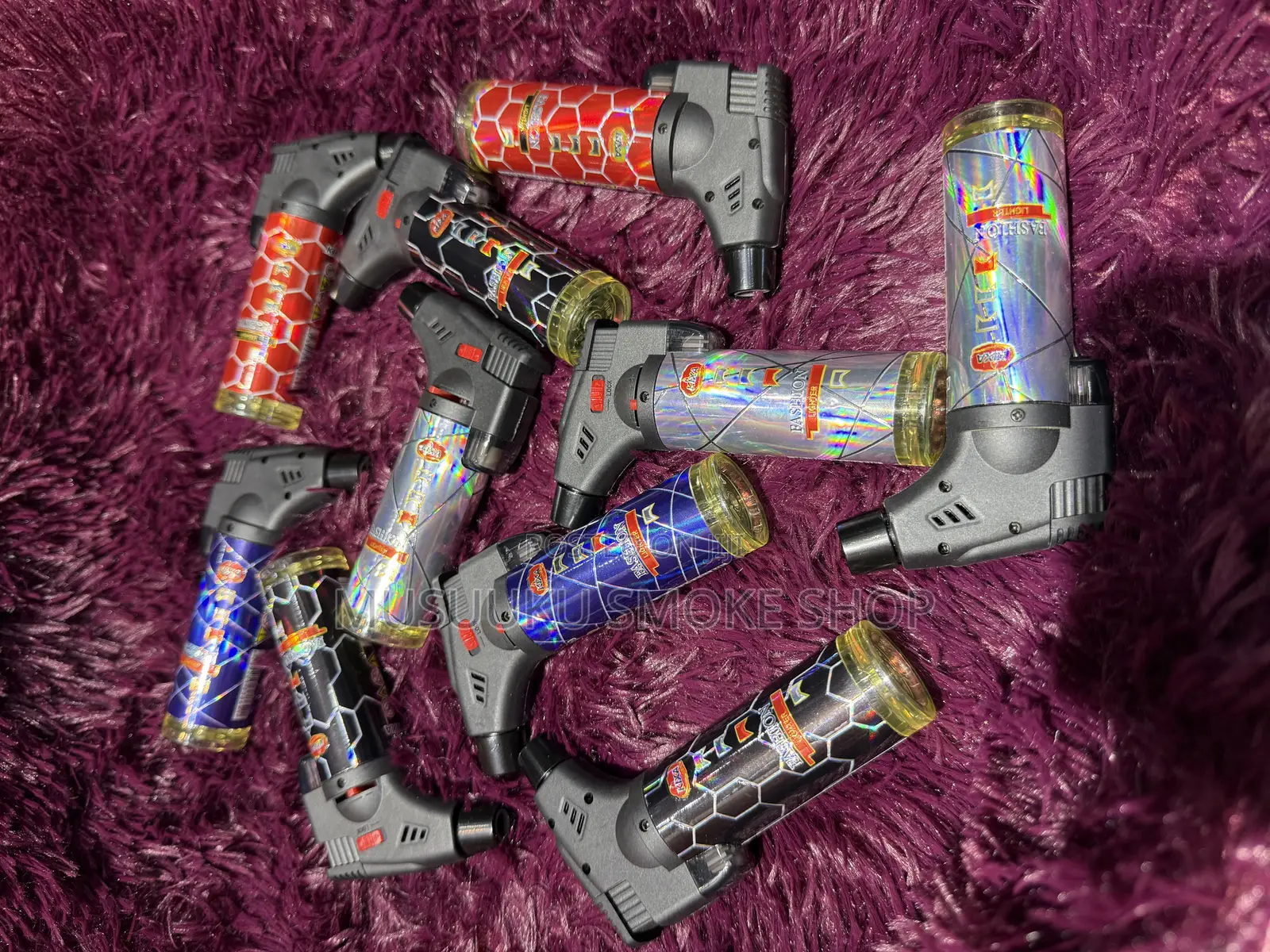 Refillable Gas Gun Lighter
