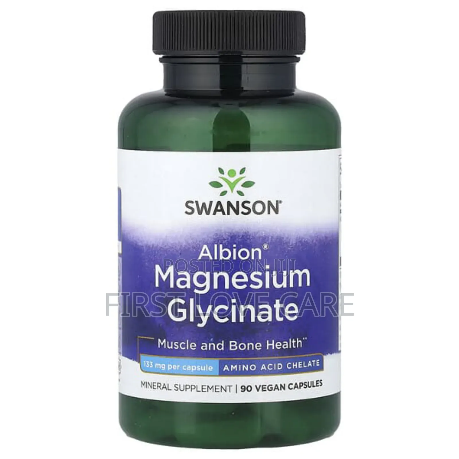 Swanson Albion Magnesium Glycinate 133mg 90caps