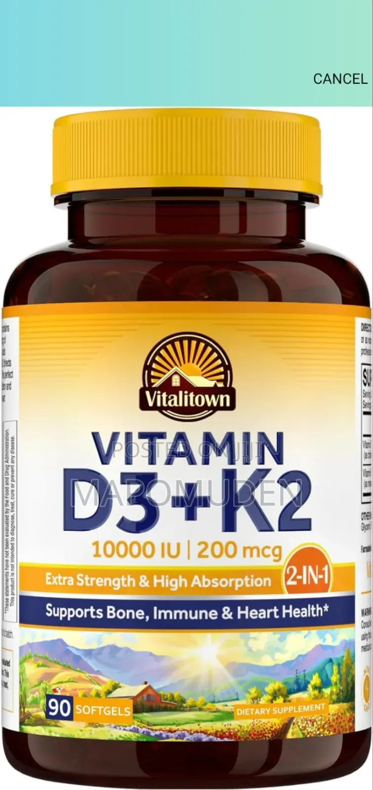 Vitalitown Vitamin D3 +