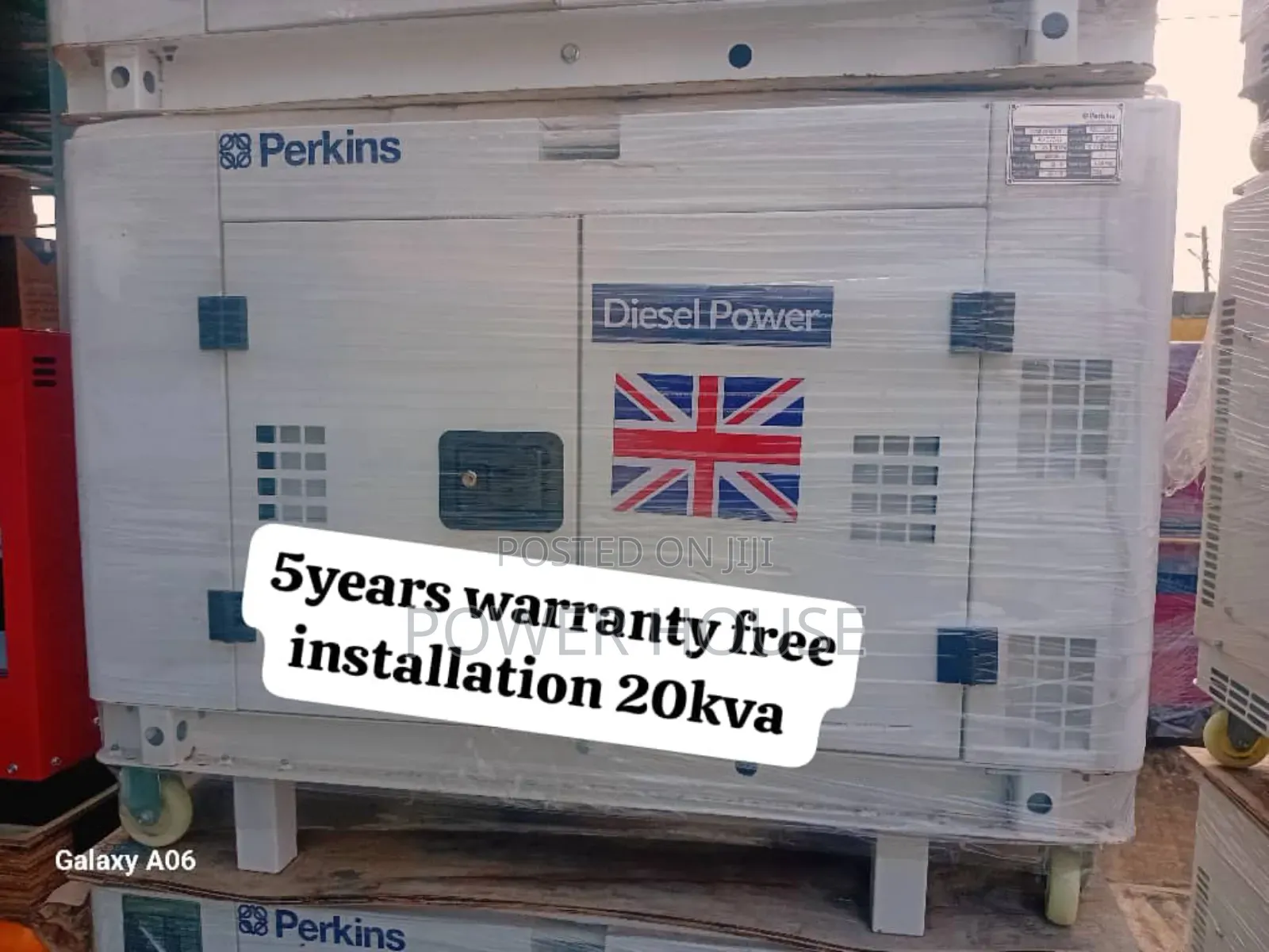 Rock Prime Ampx 20kva Perkins Diesel Generator 20kva