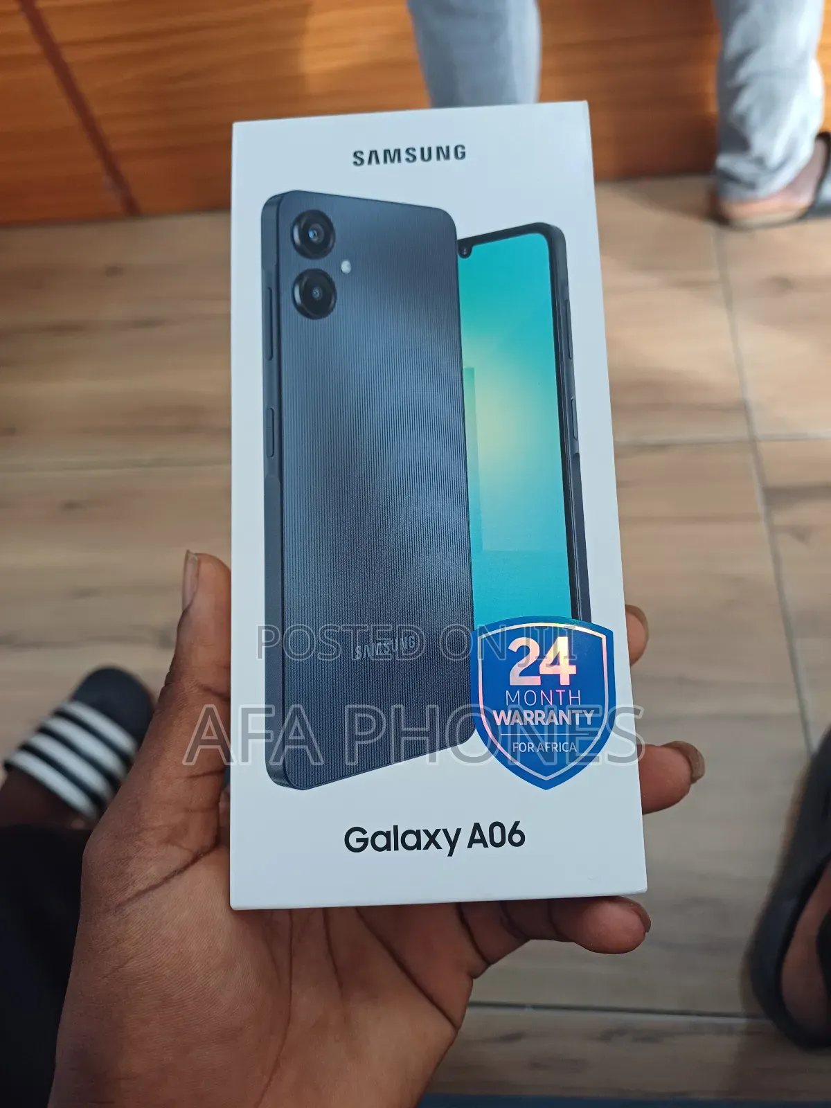 New Samsung Galaxy A06 128 GB Black