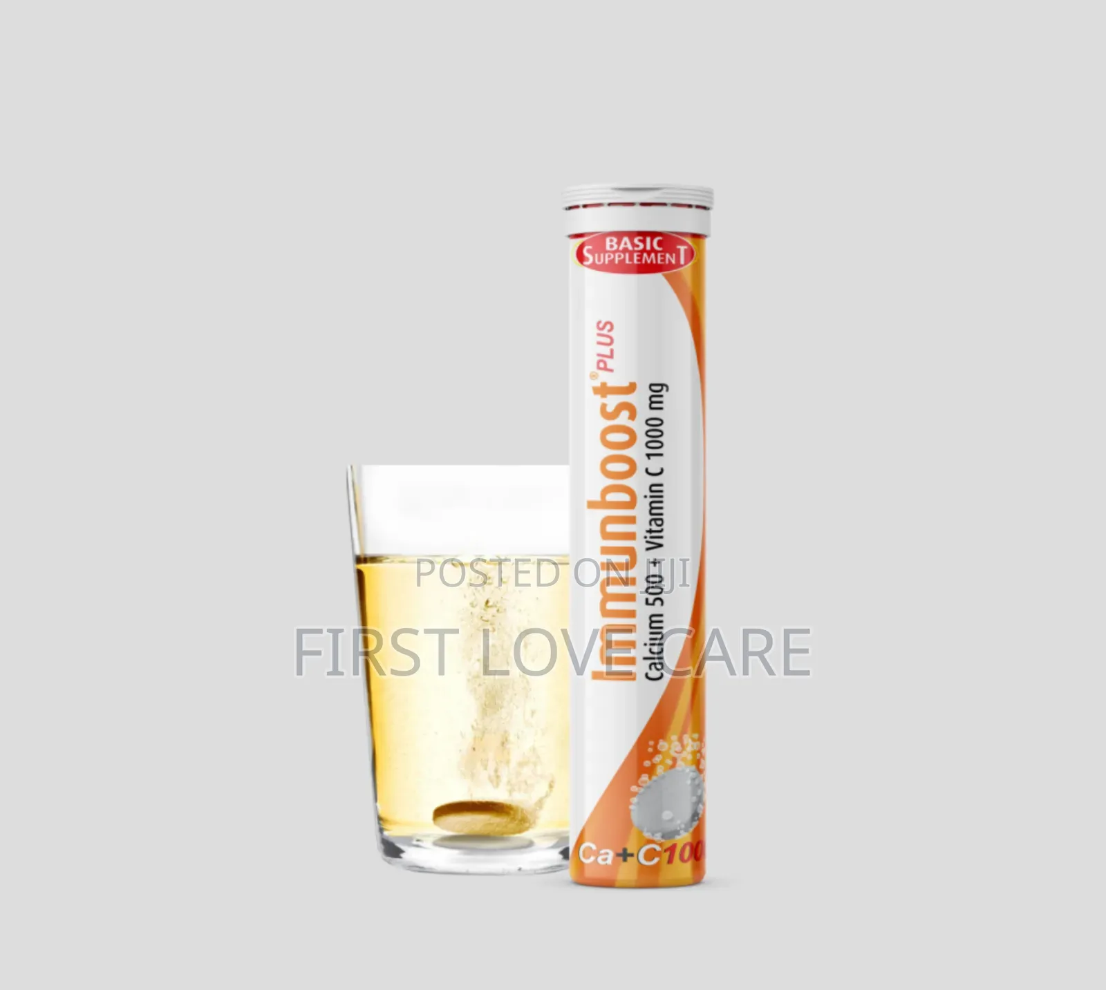 Immune Booster Plus Calcium 500 + Vitamin C 1000mg