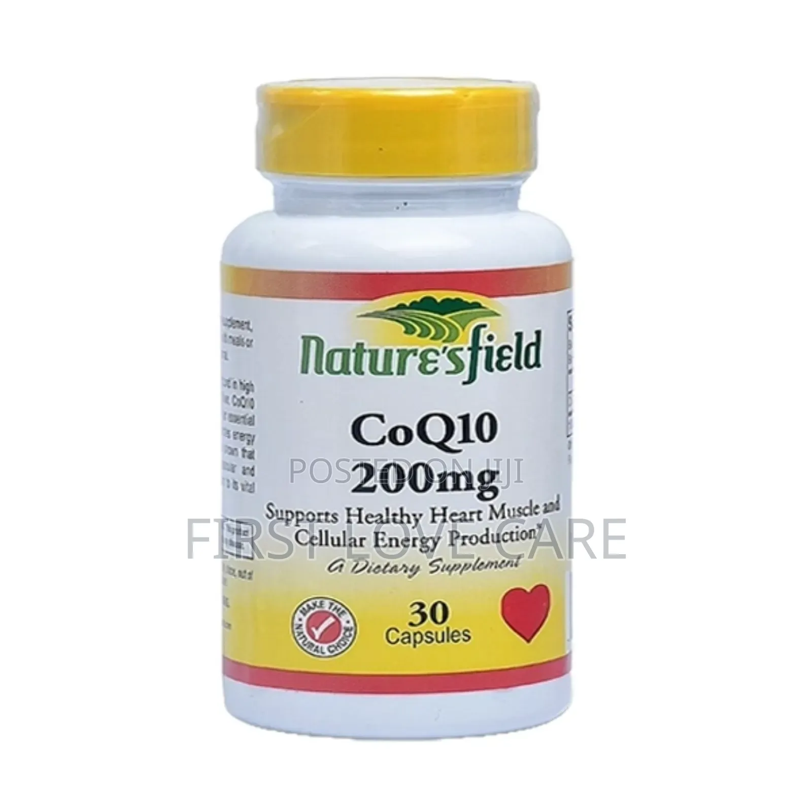 Nature's Field Coq10 (200mg) 30caps