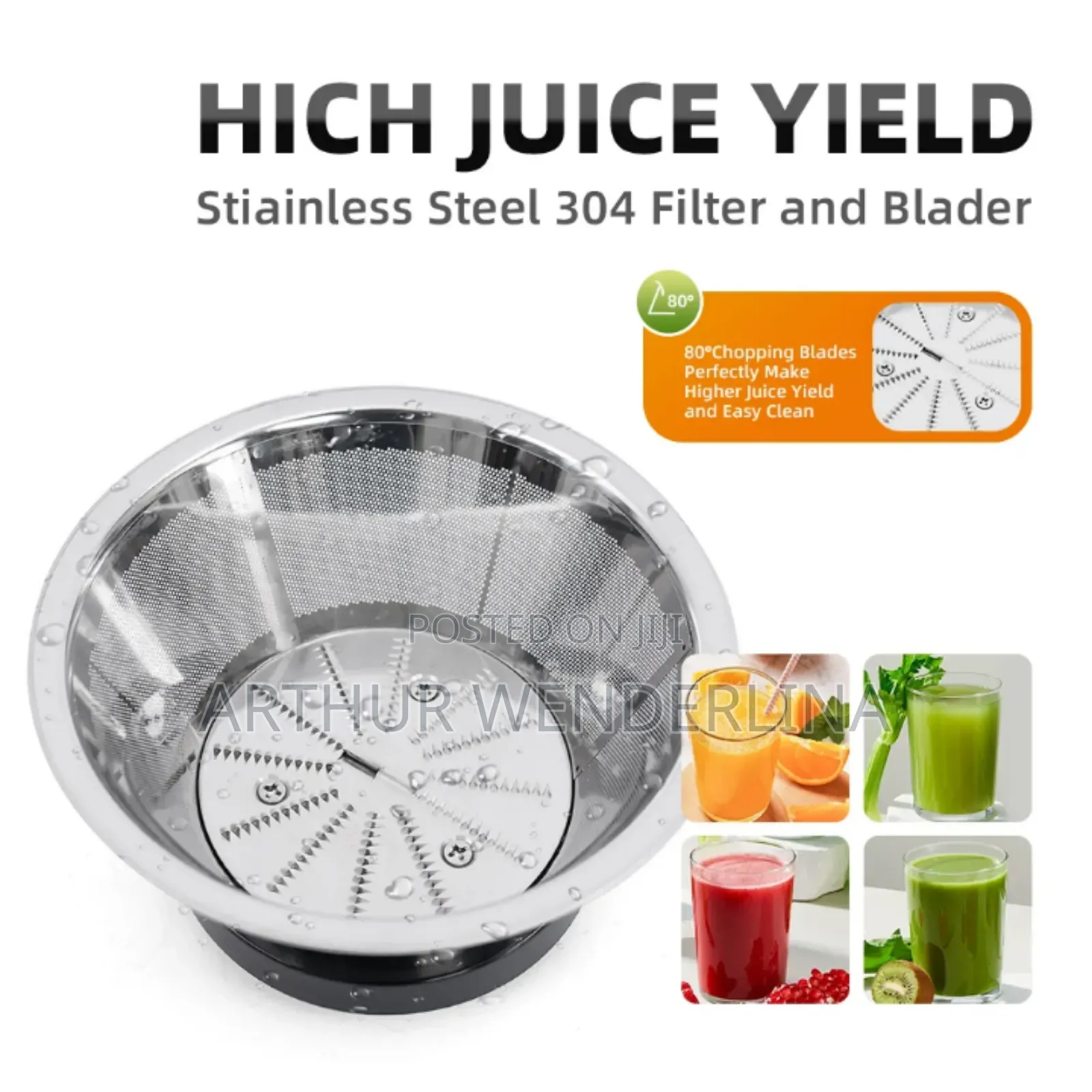 Haley Juicer 4 in 1 Jars 1800 Watt