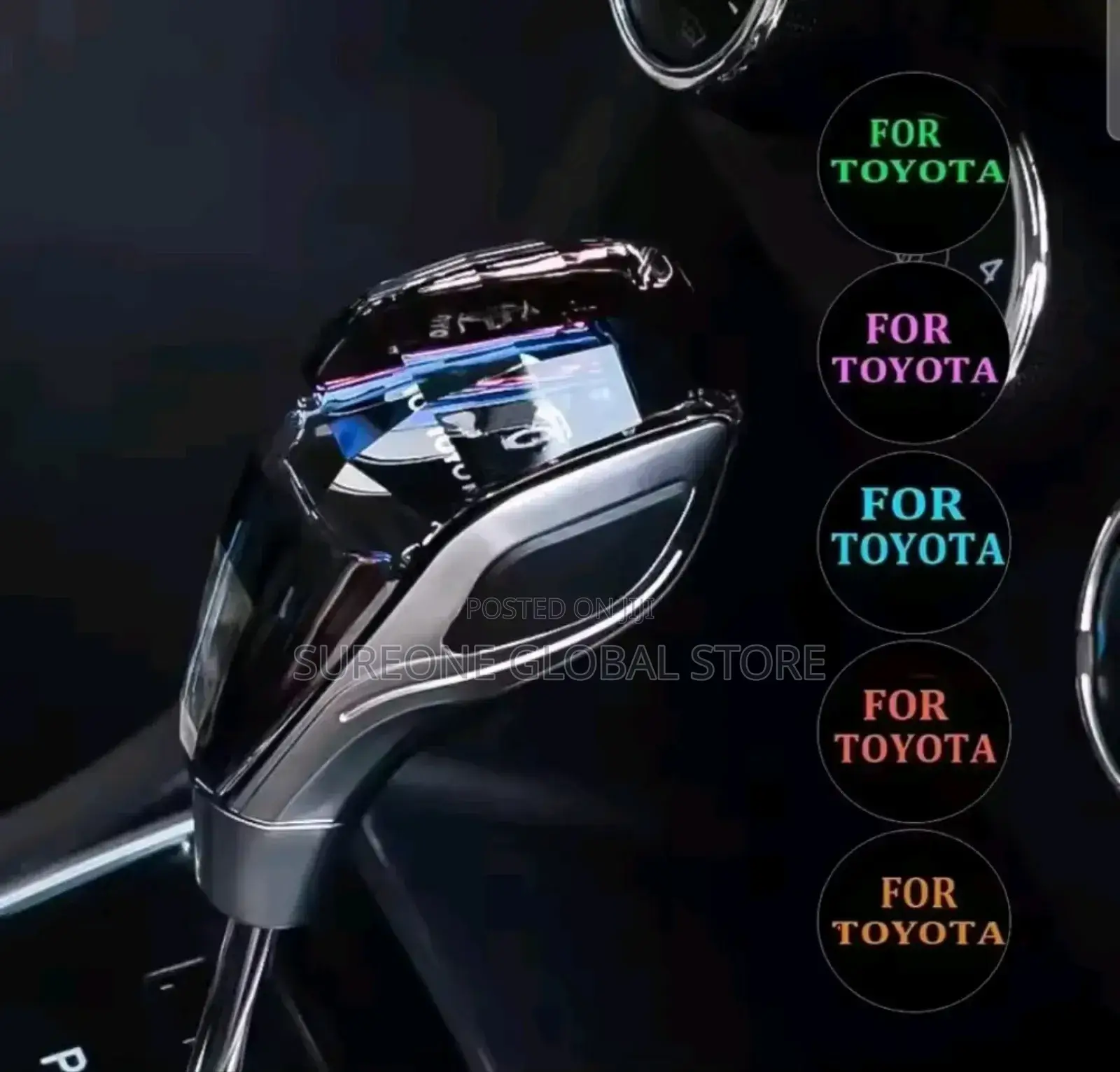 Knob Gear Head With Led for Toyota