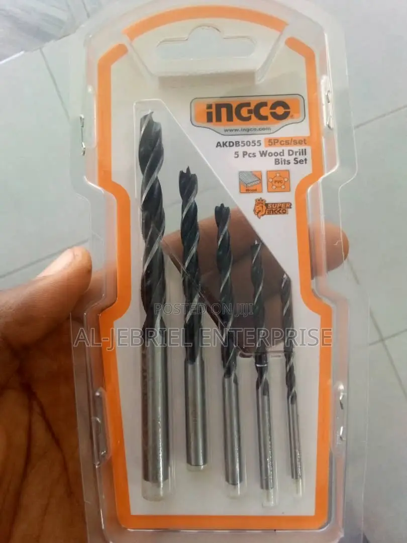 Ingco Wood Drill Bits Set (5pcs)