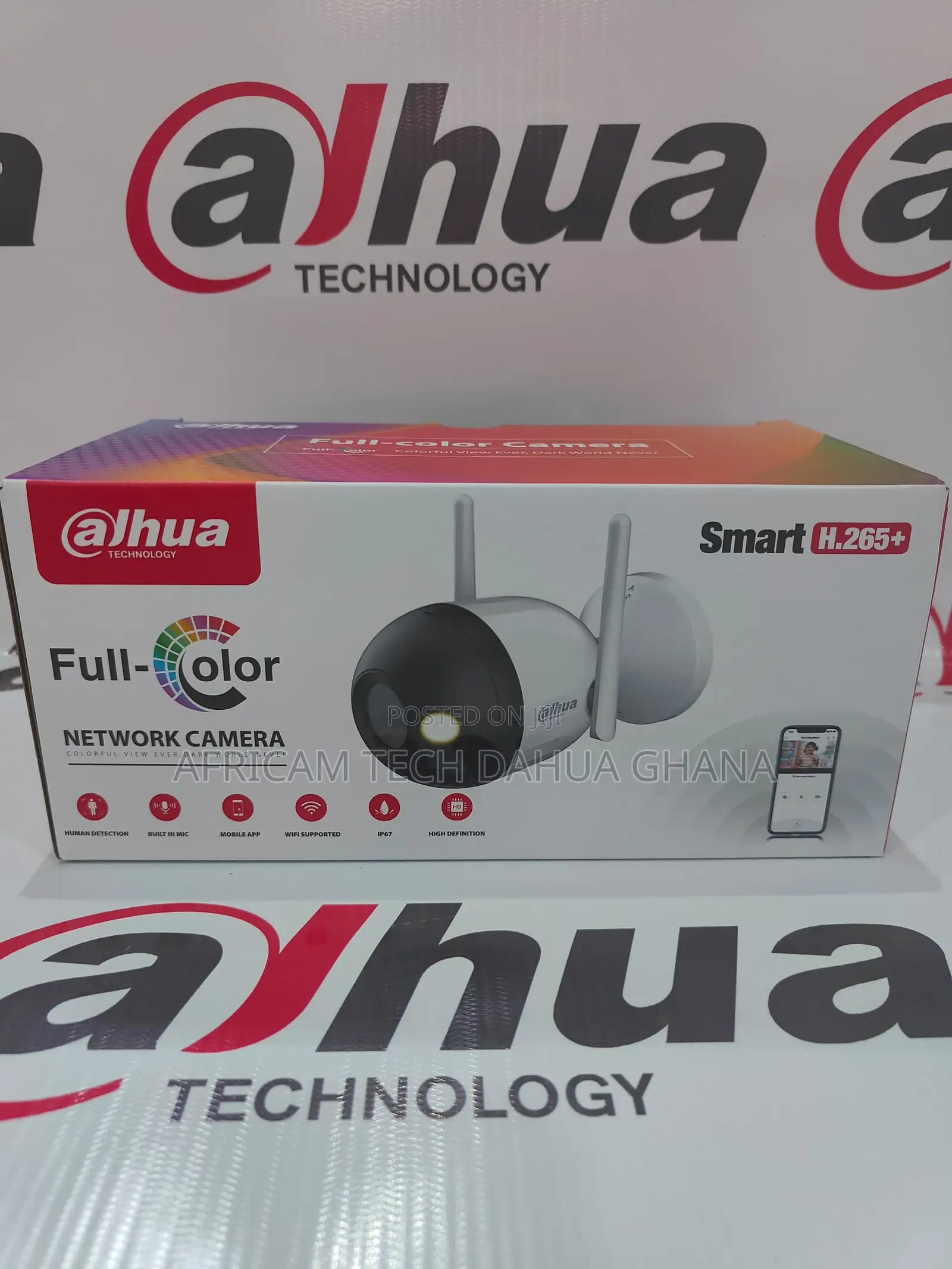 Dahua 4mp Fixed-Focal Wi-Fi Bullet Network Camera