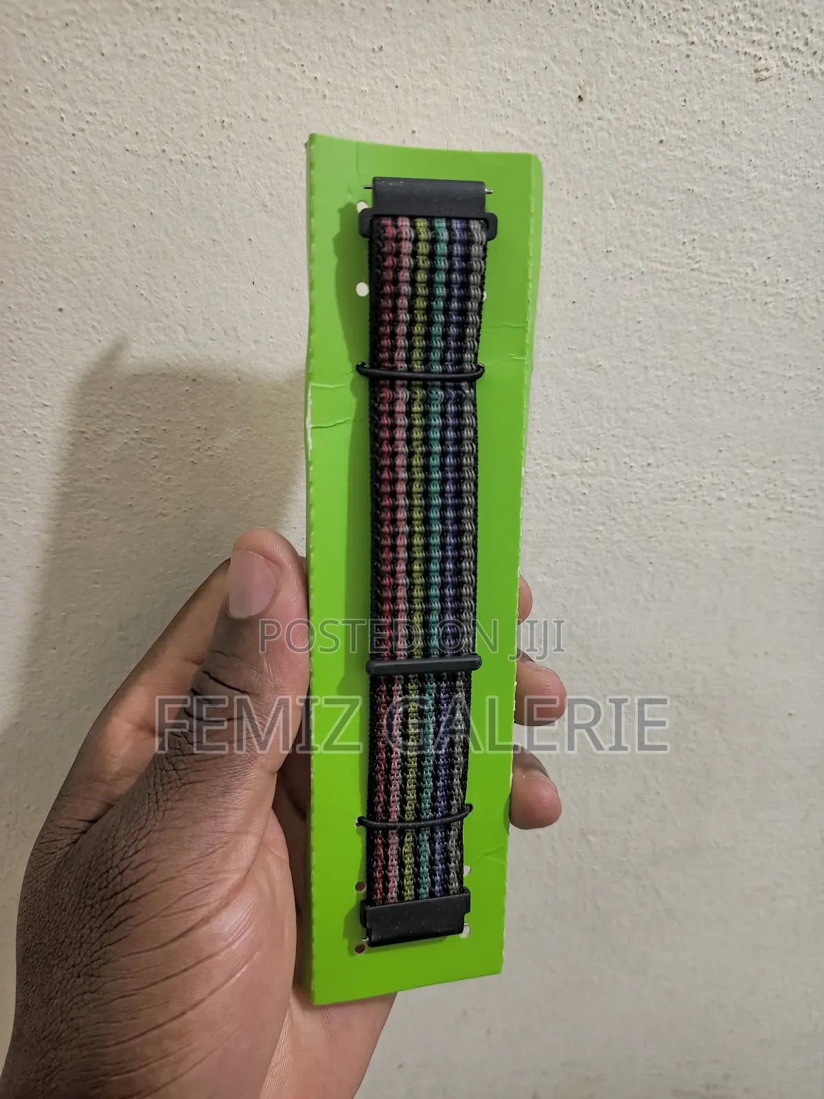 Oraimo Nylon Watch Strap - Magic Rainbow Colour