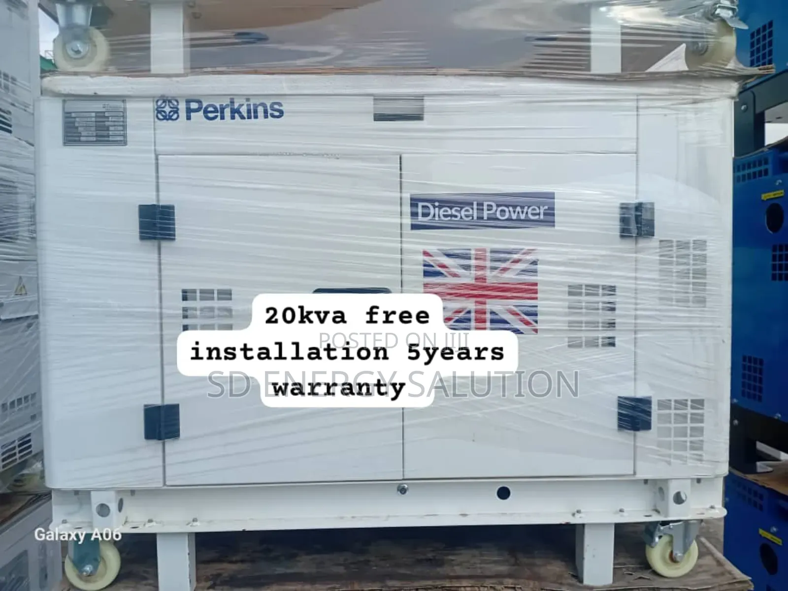 Plugged Into Performance Perkins 20kva Diesel Generator 20kv