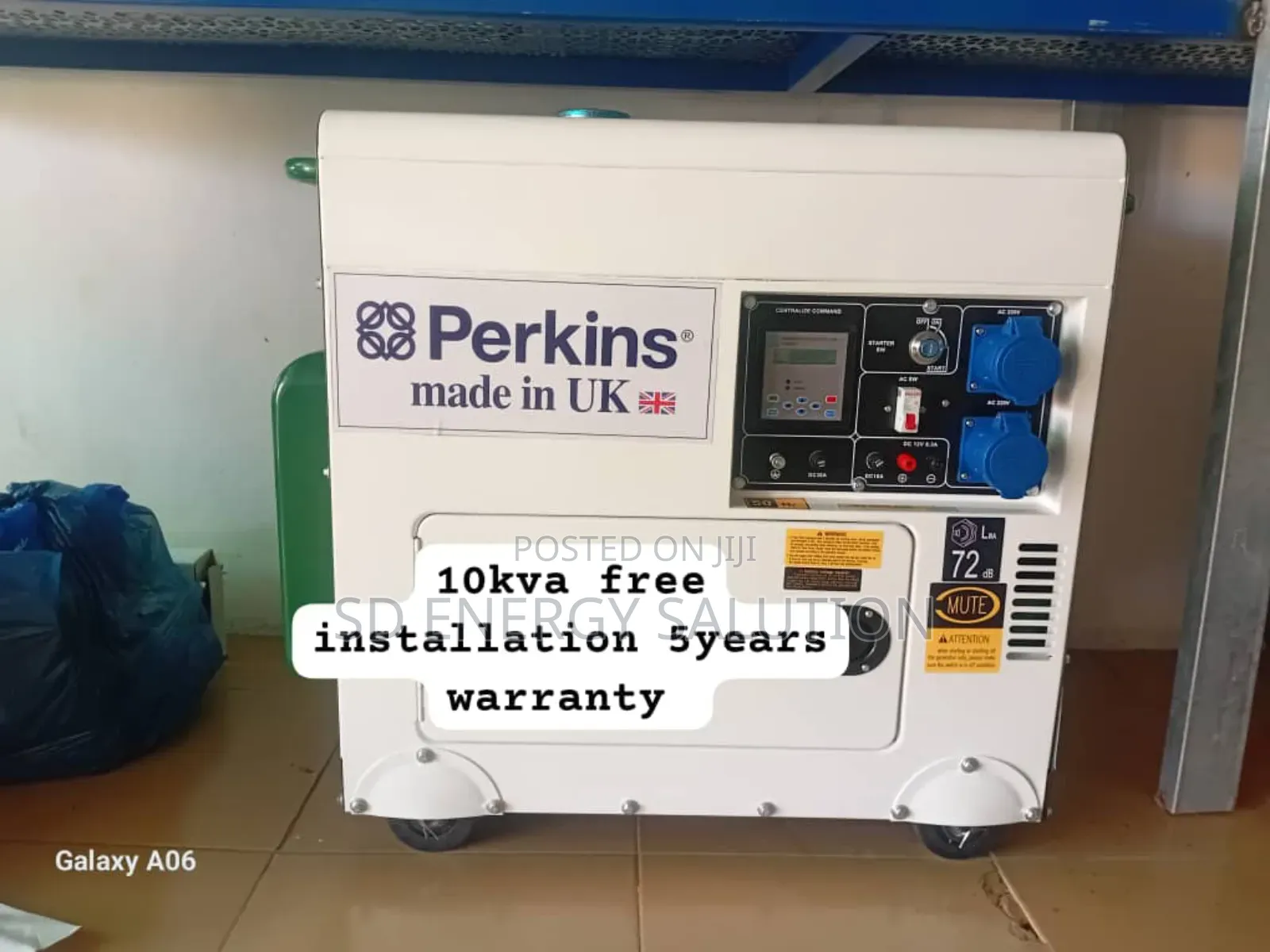 Off Grid Never Offline Perkins 10kva Diesel 13000watts Diese